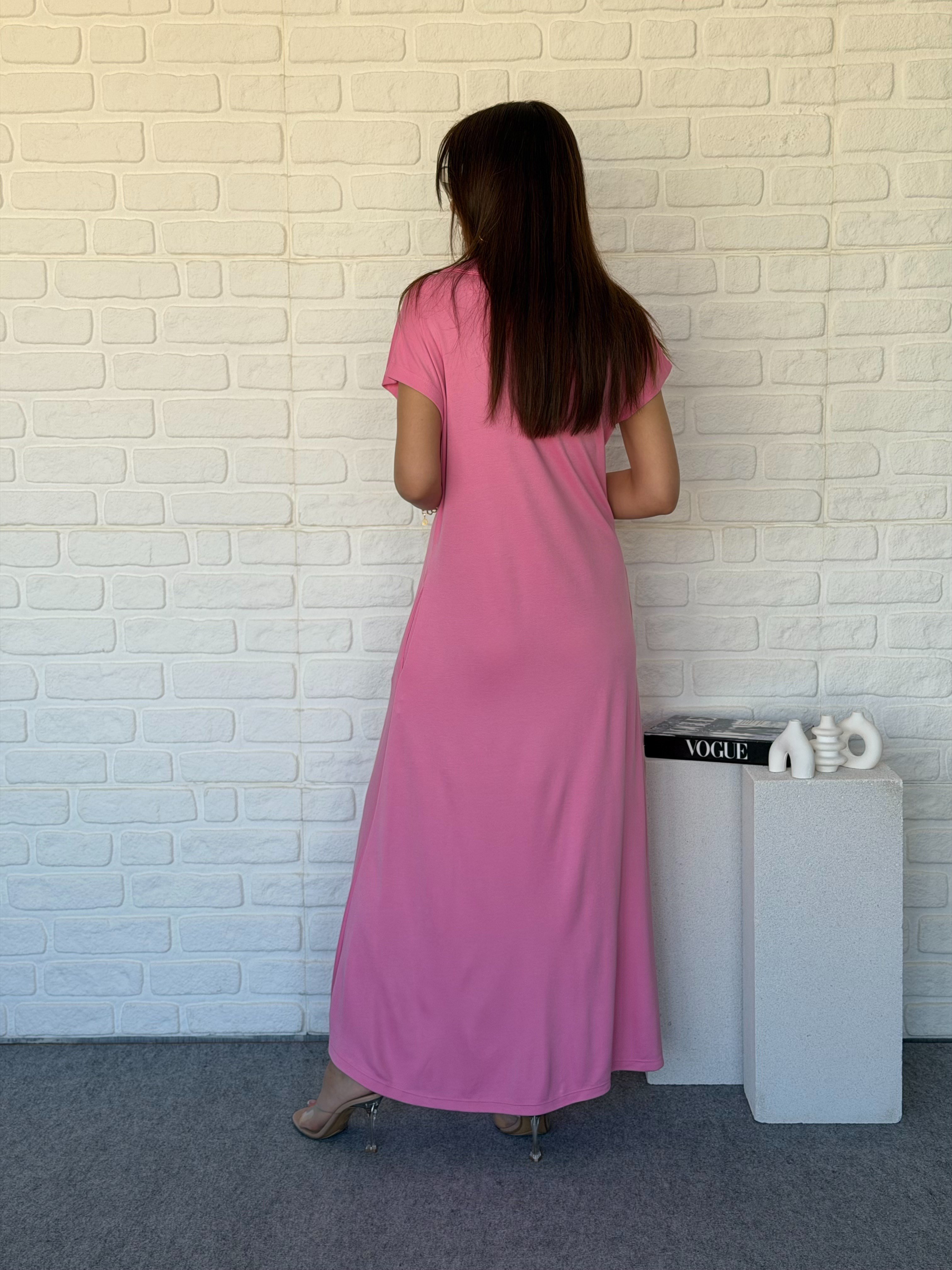 Maxi Boy Modal Elbise