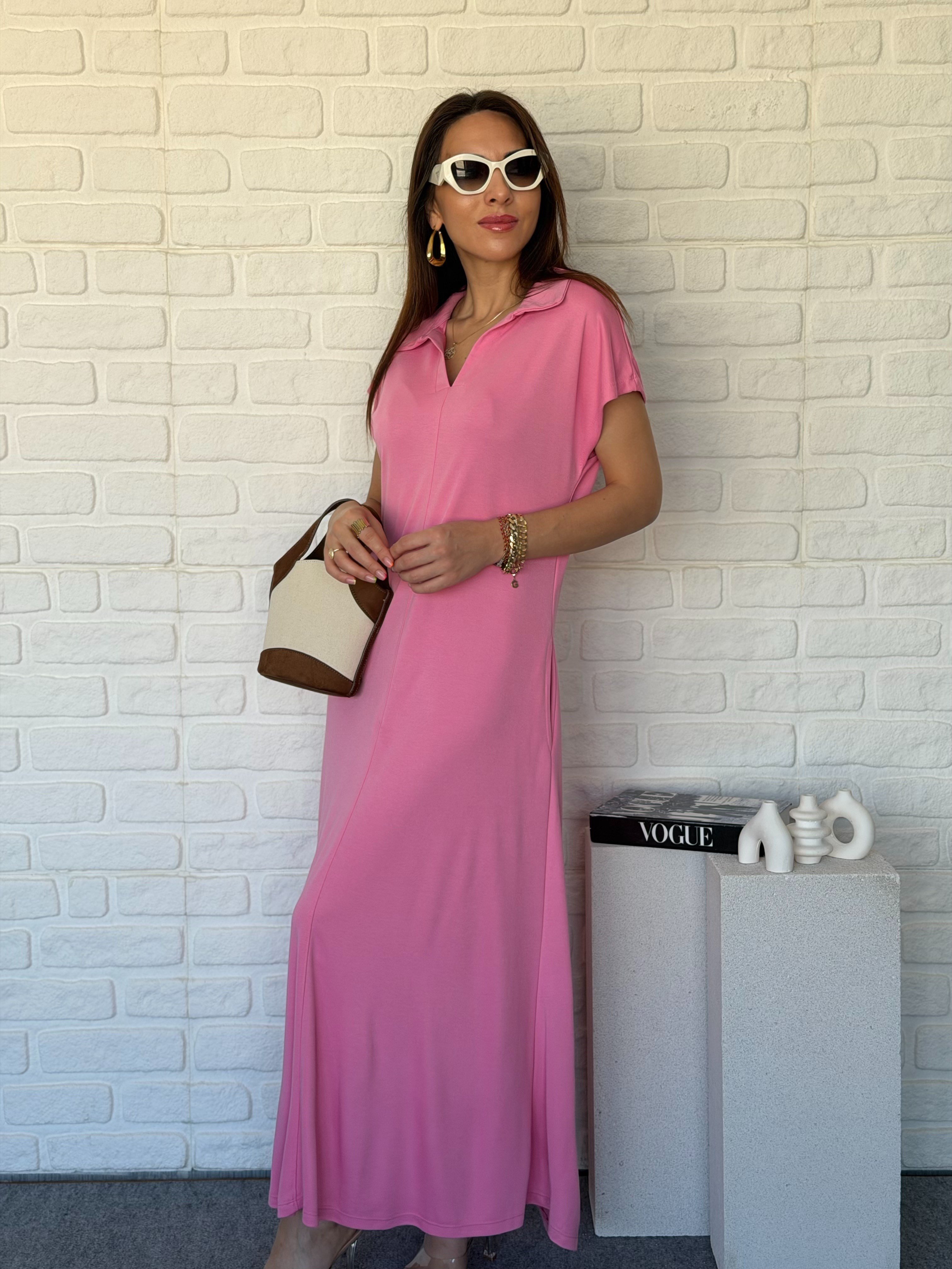 Maxi Boy Modal Elbise
