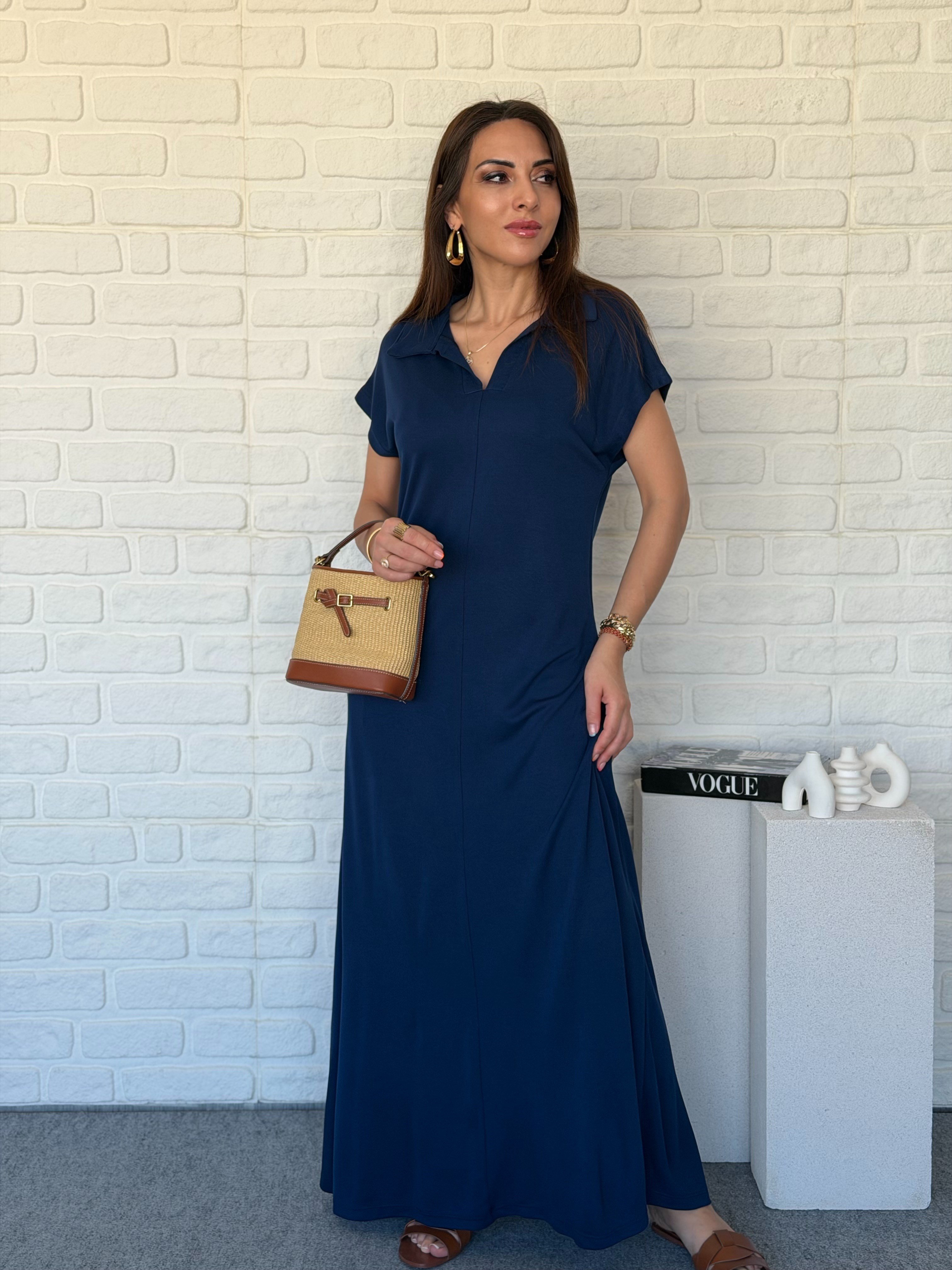 Maxi Boy Modal Elbise