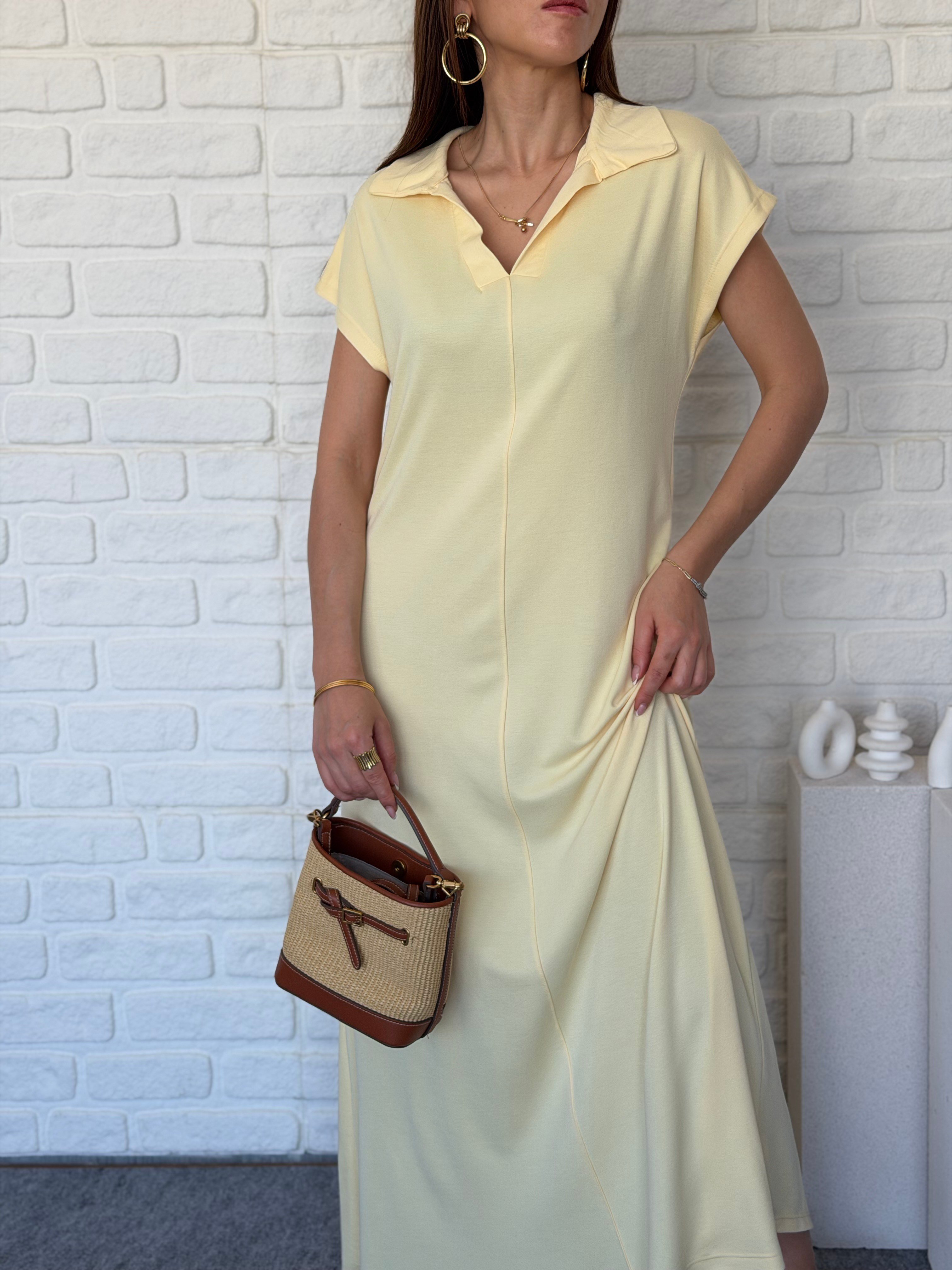 Maxi Boy Modal Elbise