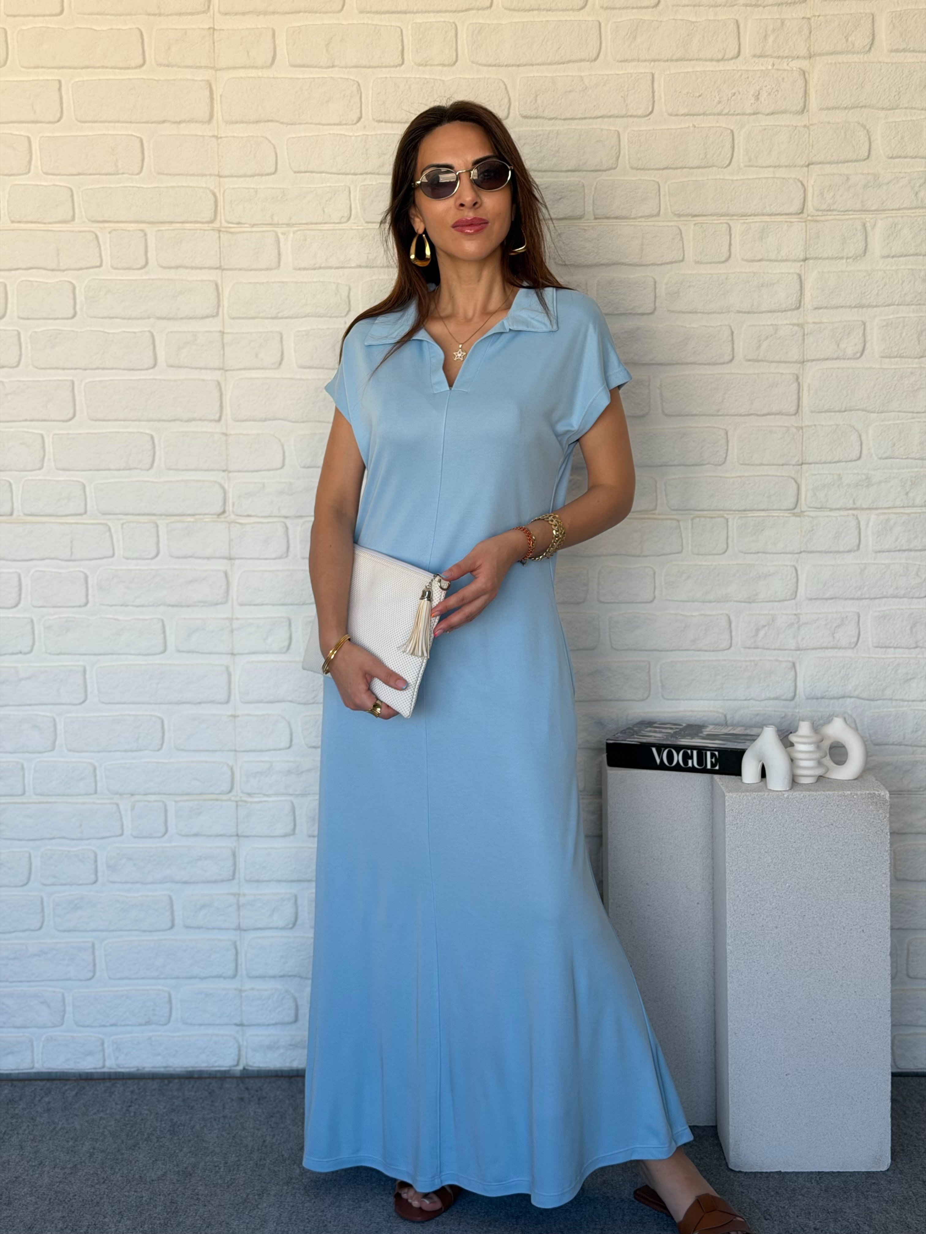 Maxi Boy Modal Elbise