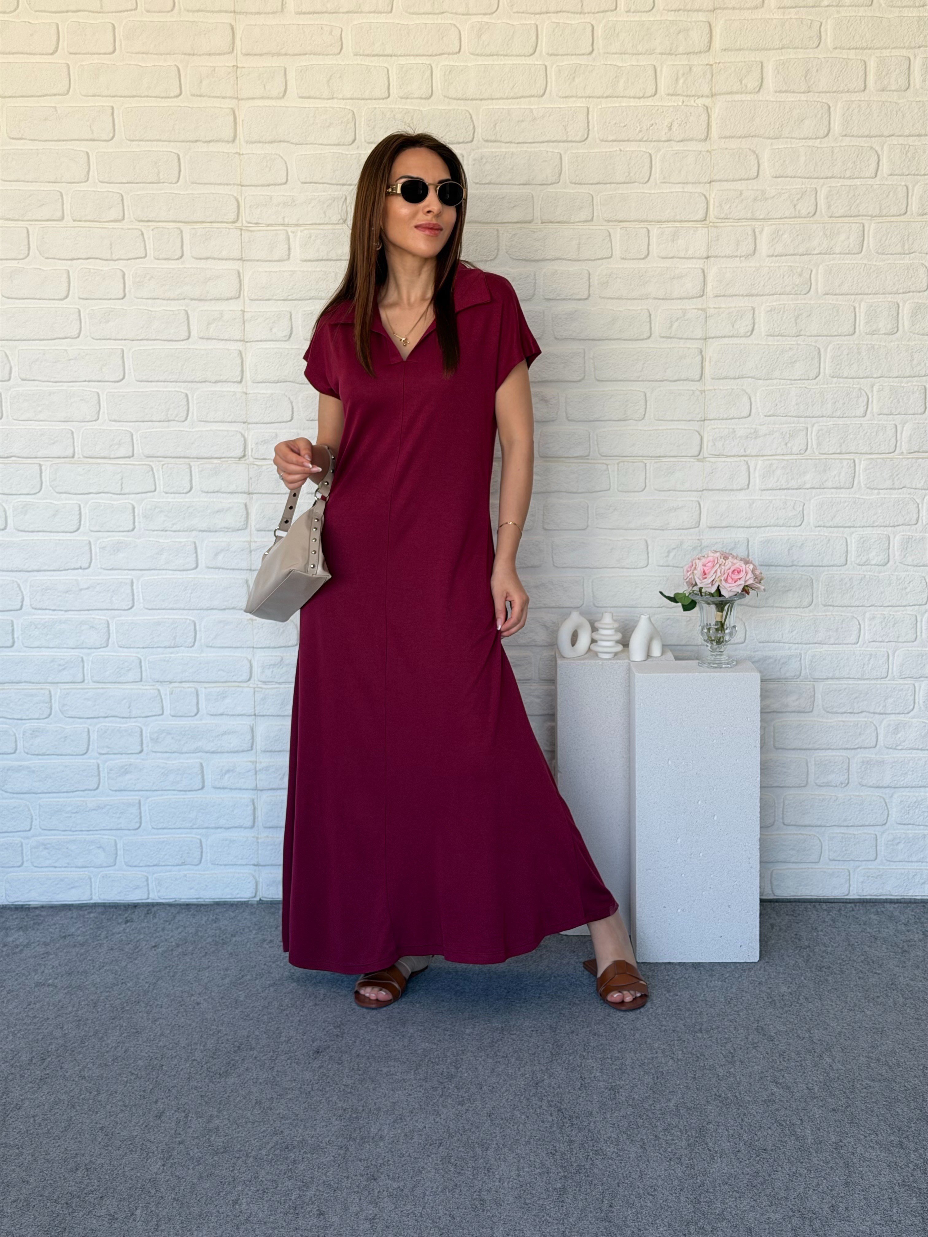 Maxi Boy Modal Elbise