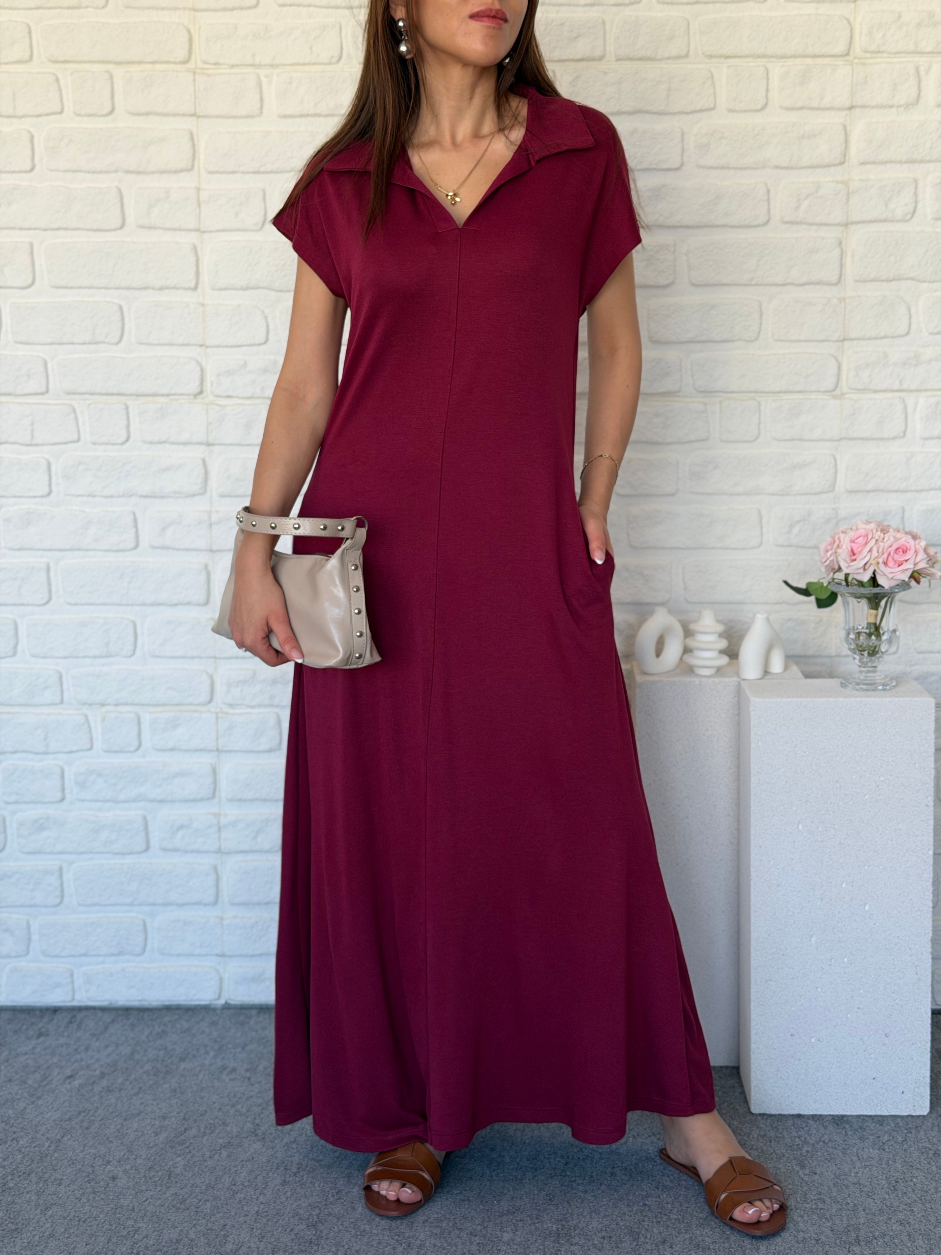 Maxi Boy Modal Elbise