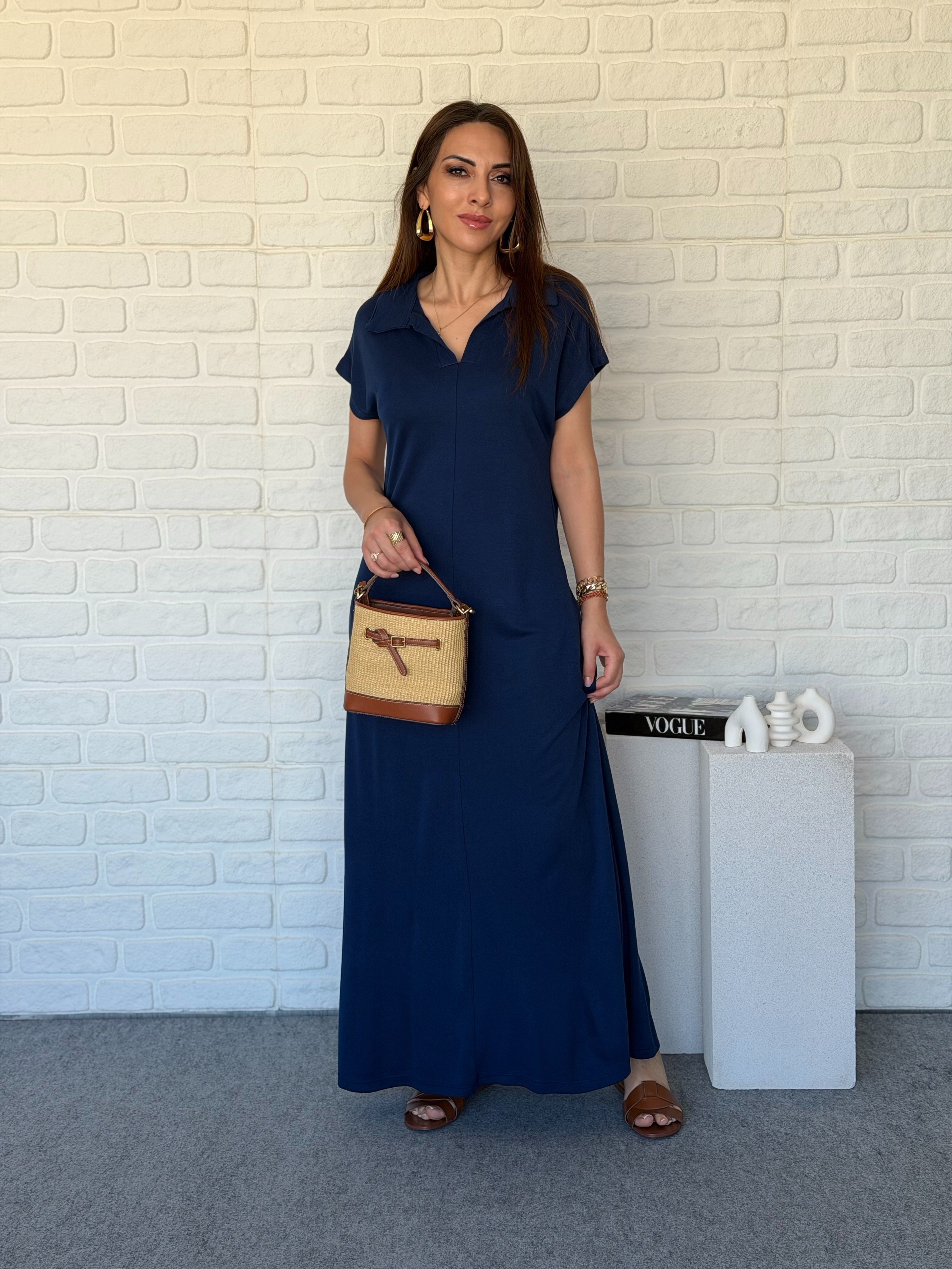 Maxi Boy Modal Elbise