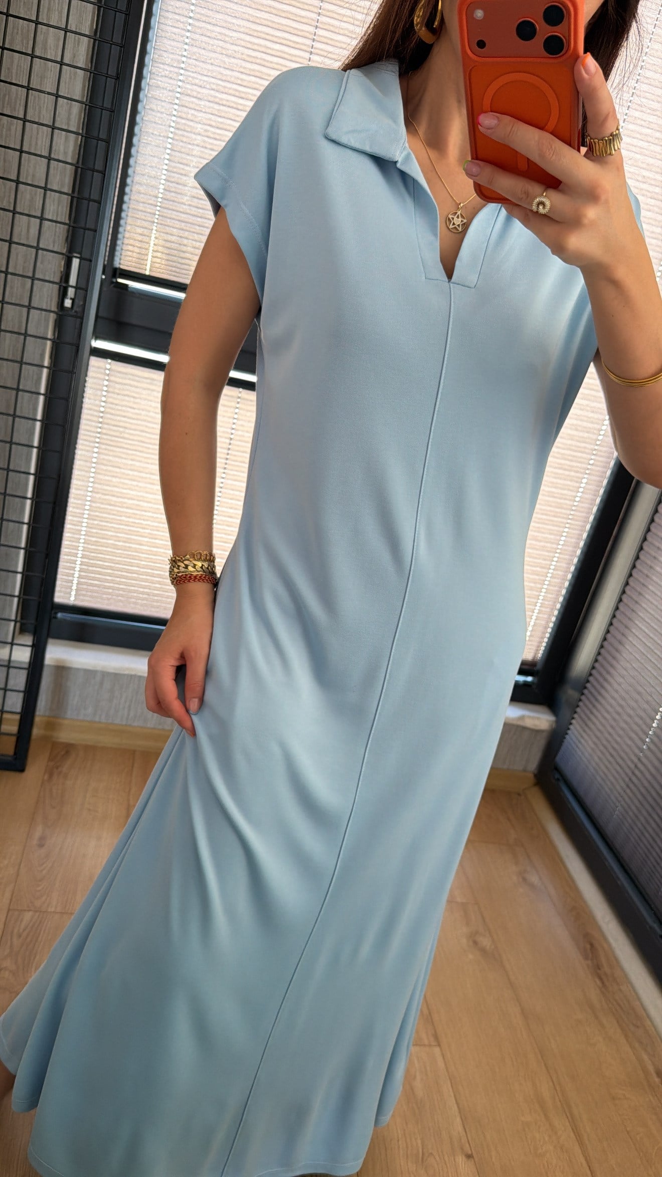Maxi Boy Modal Elbise