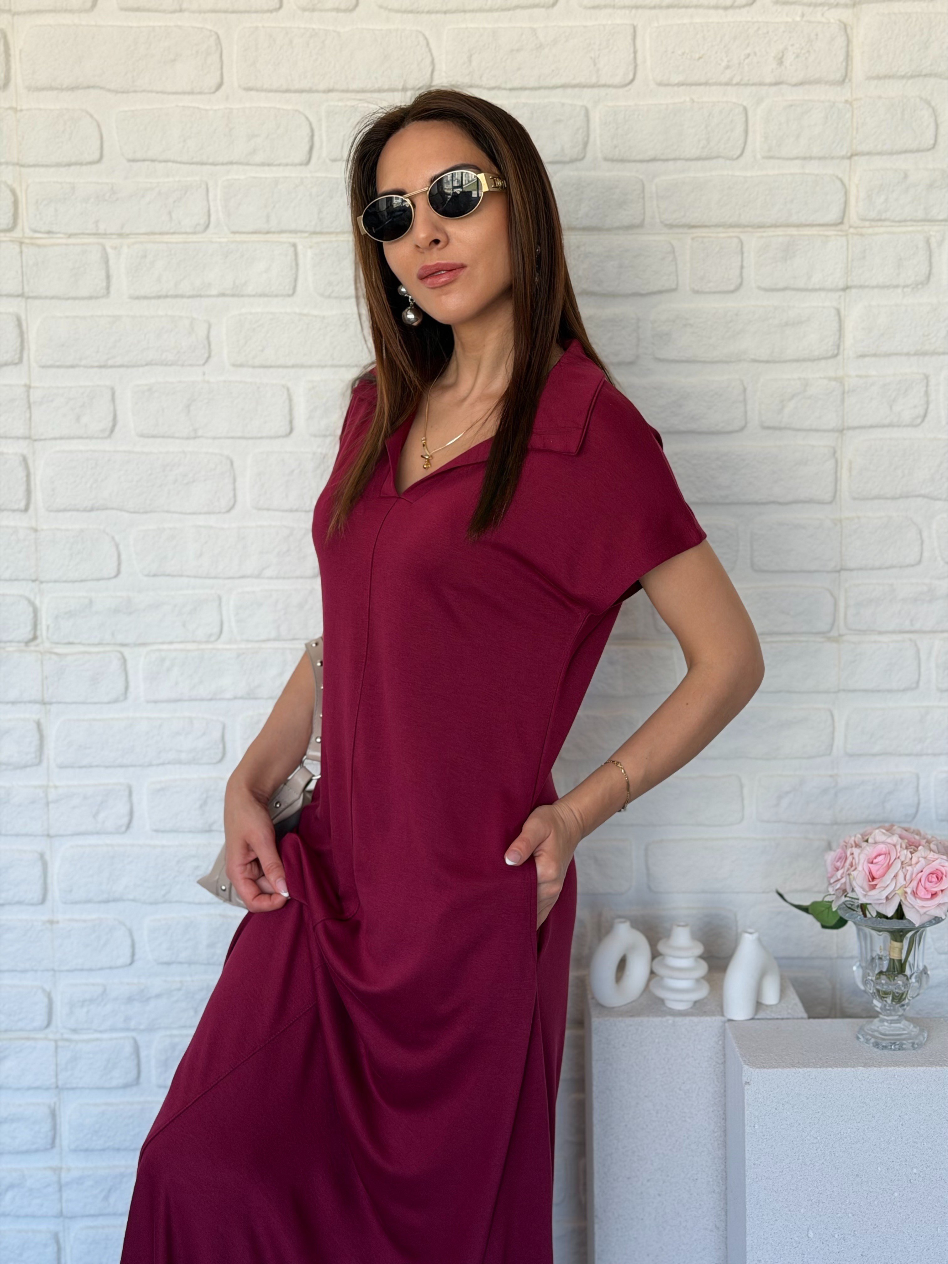 Maxi Boy Modal Elbise