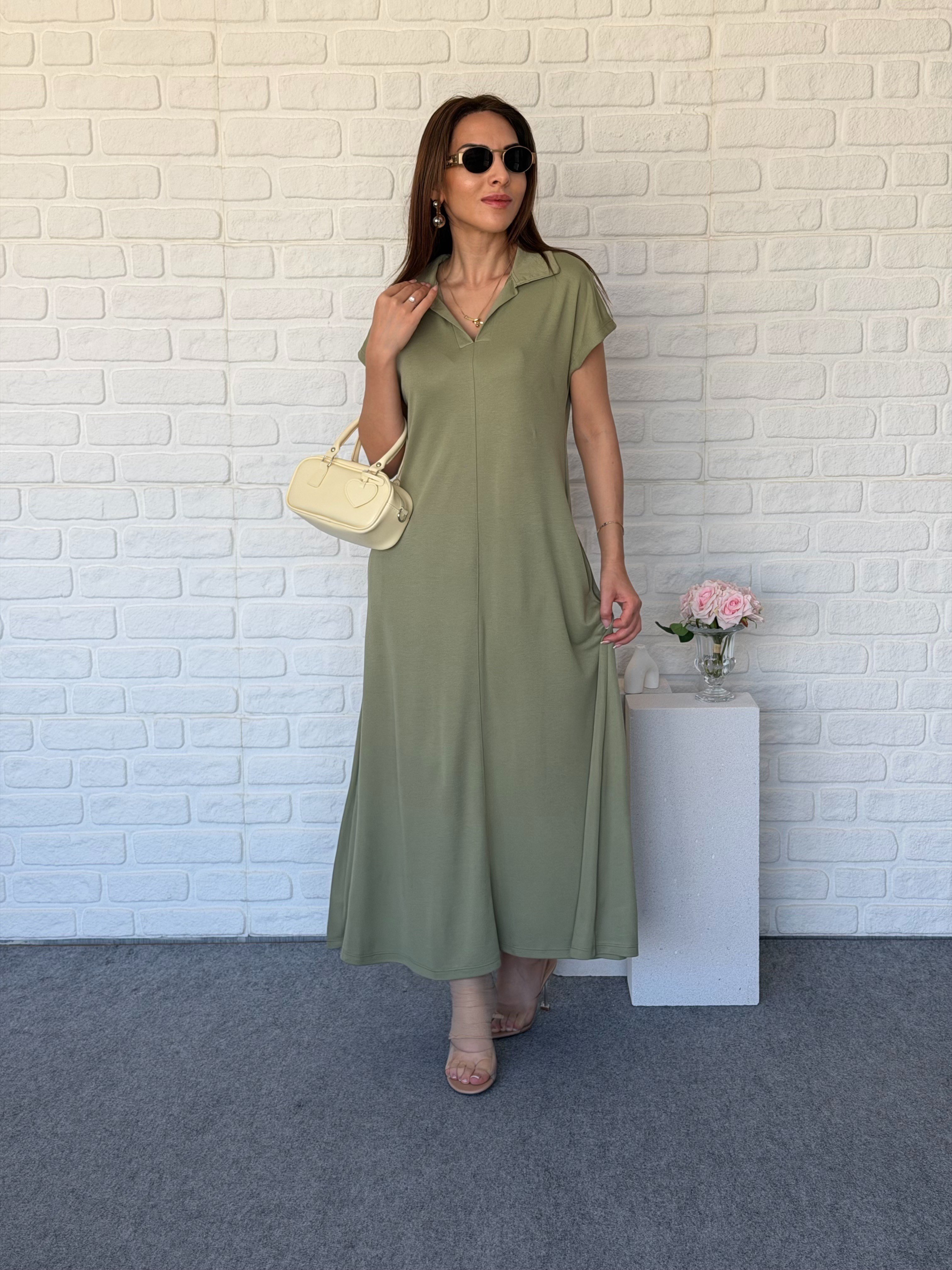 Maxi Boy Modal Elbise
