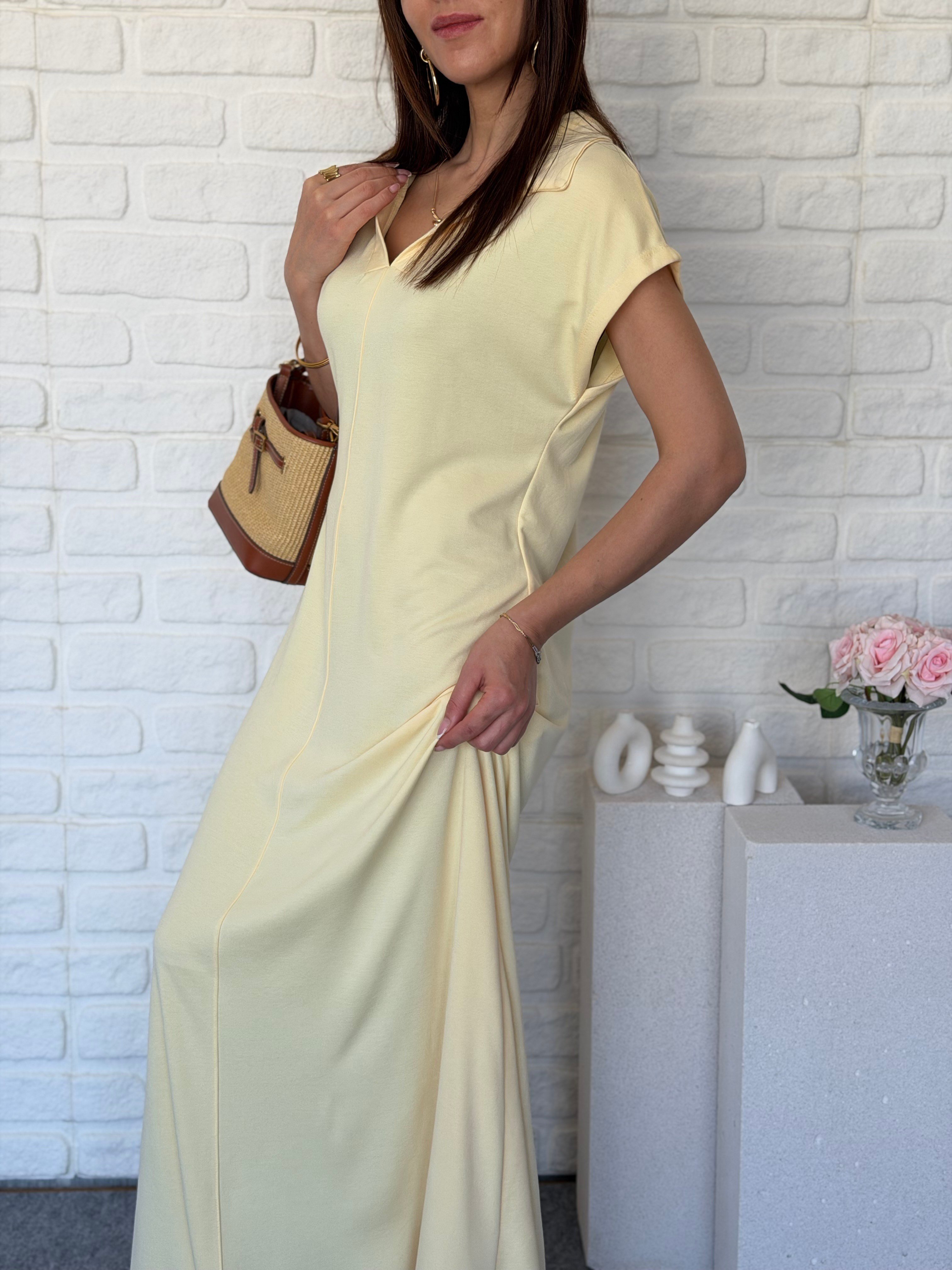 Maxi Boy Modal Elbise