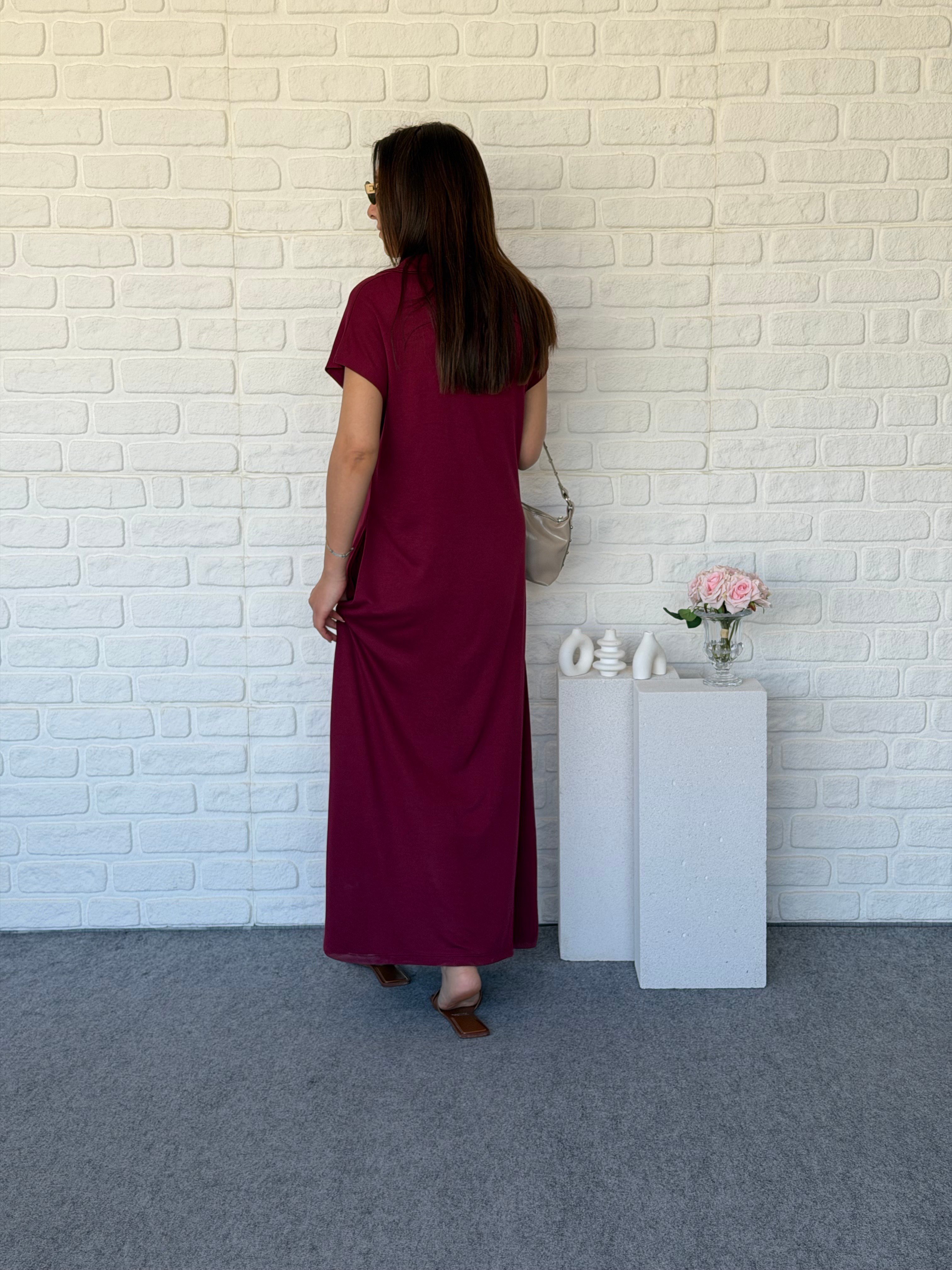 Maxi Boy Modal Elbise