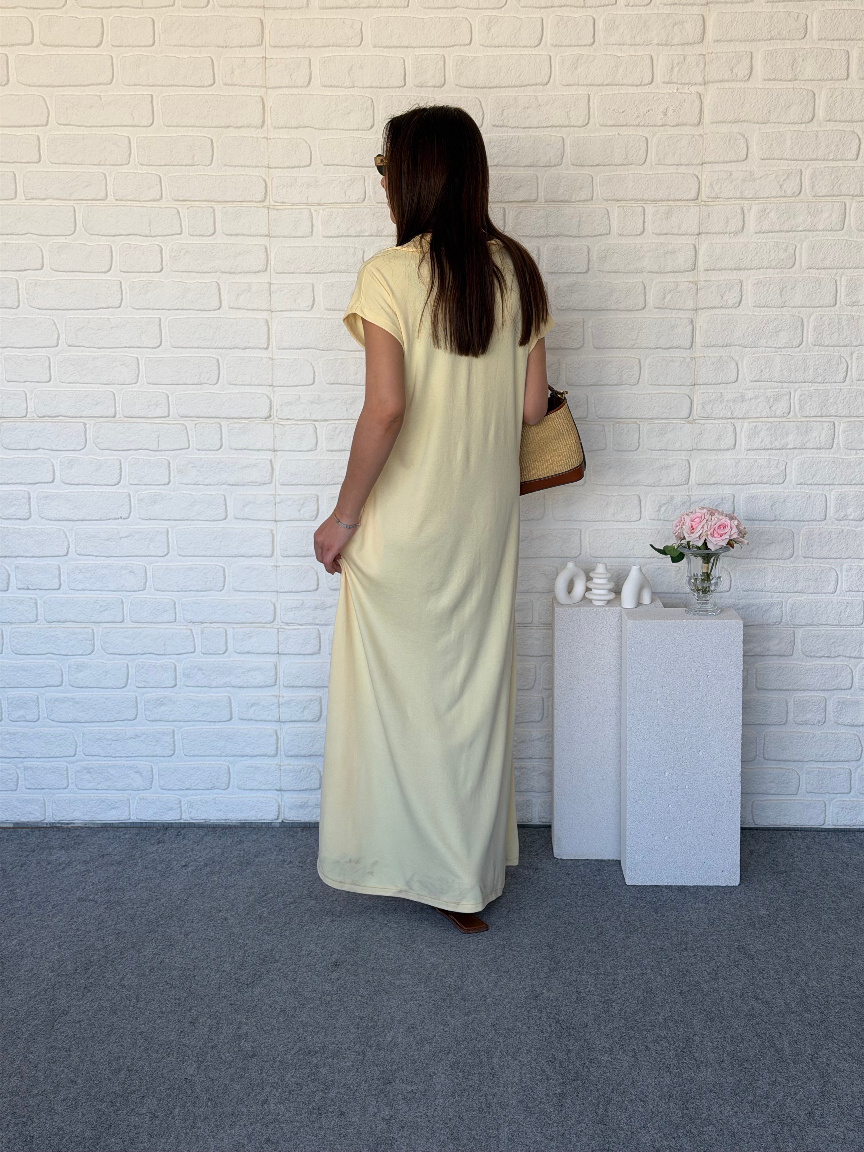 Maxi Boy Modal Elbise