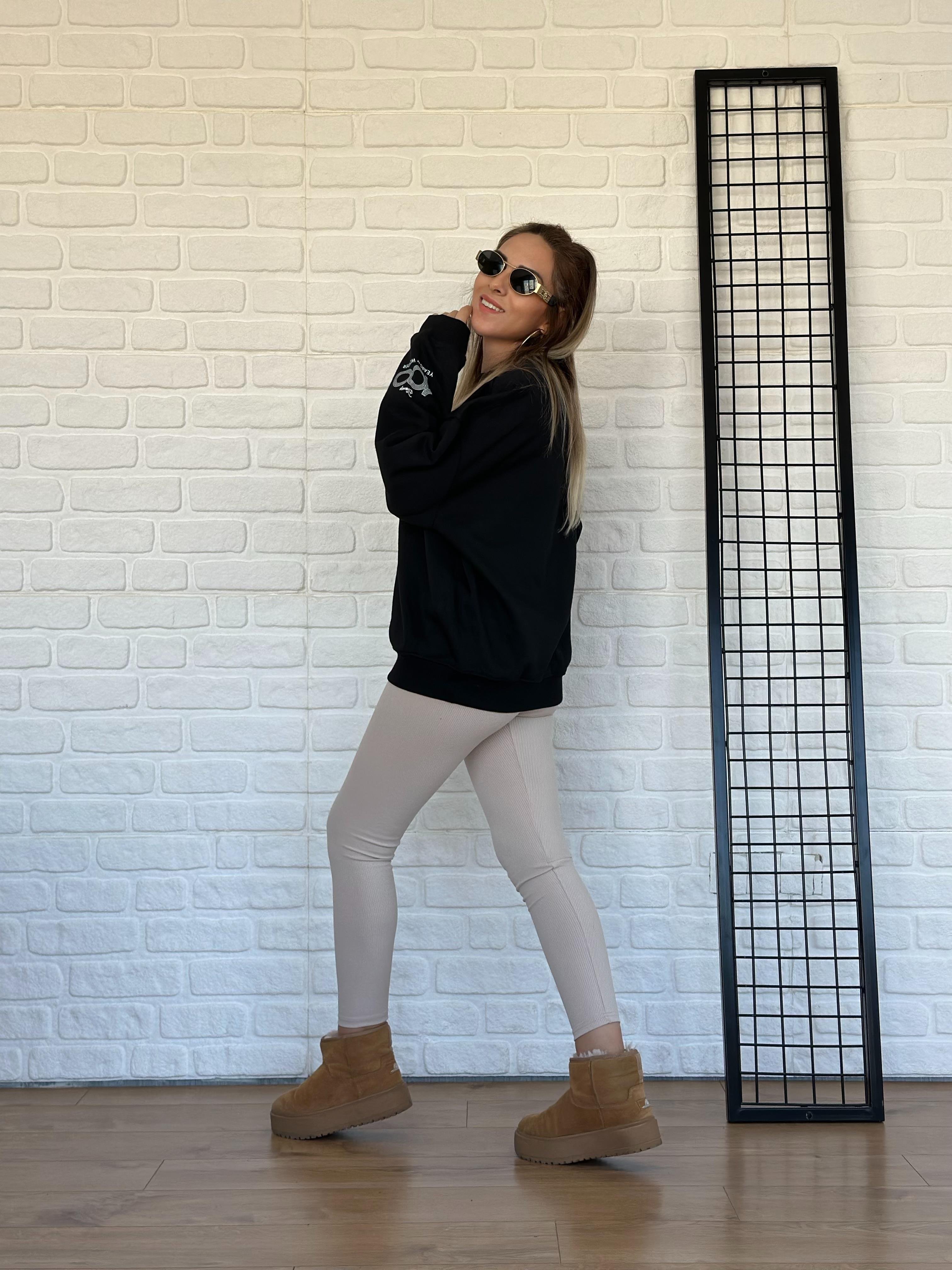 Mickey İşlemeli Sweatshirt