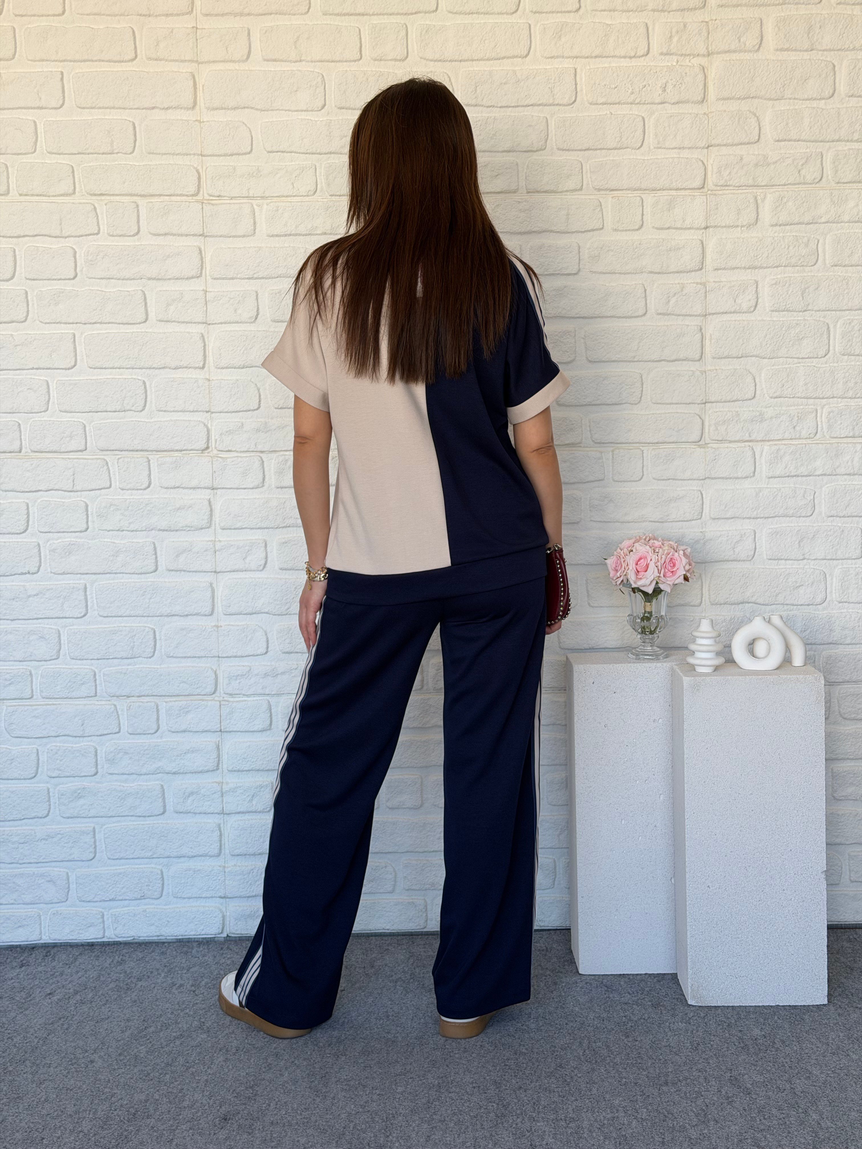 Omuz Dekolteli Modal Takım Laci