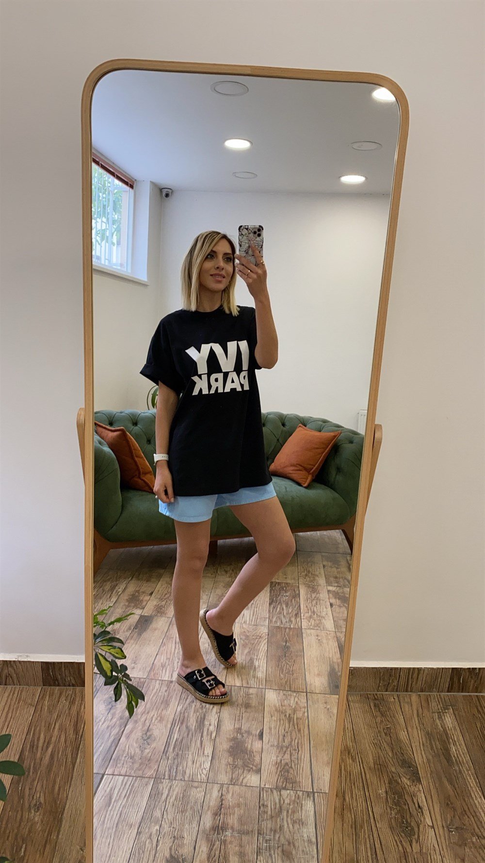 Orijinal Marka Siyah Tshirt