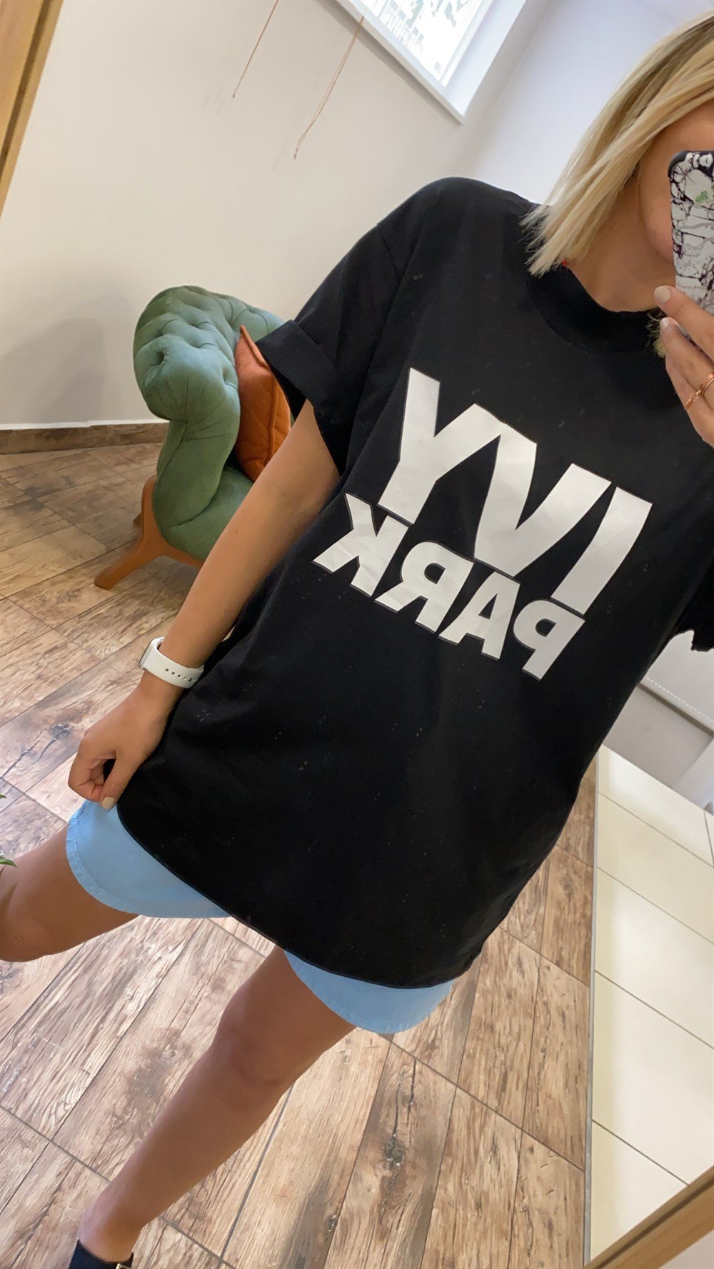 Orijinal Marka Siyah Tshirt