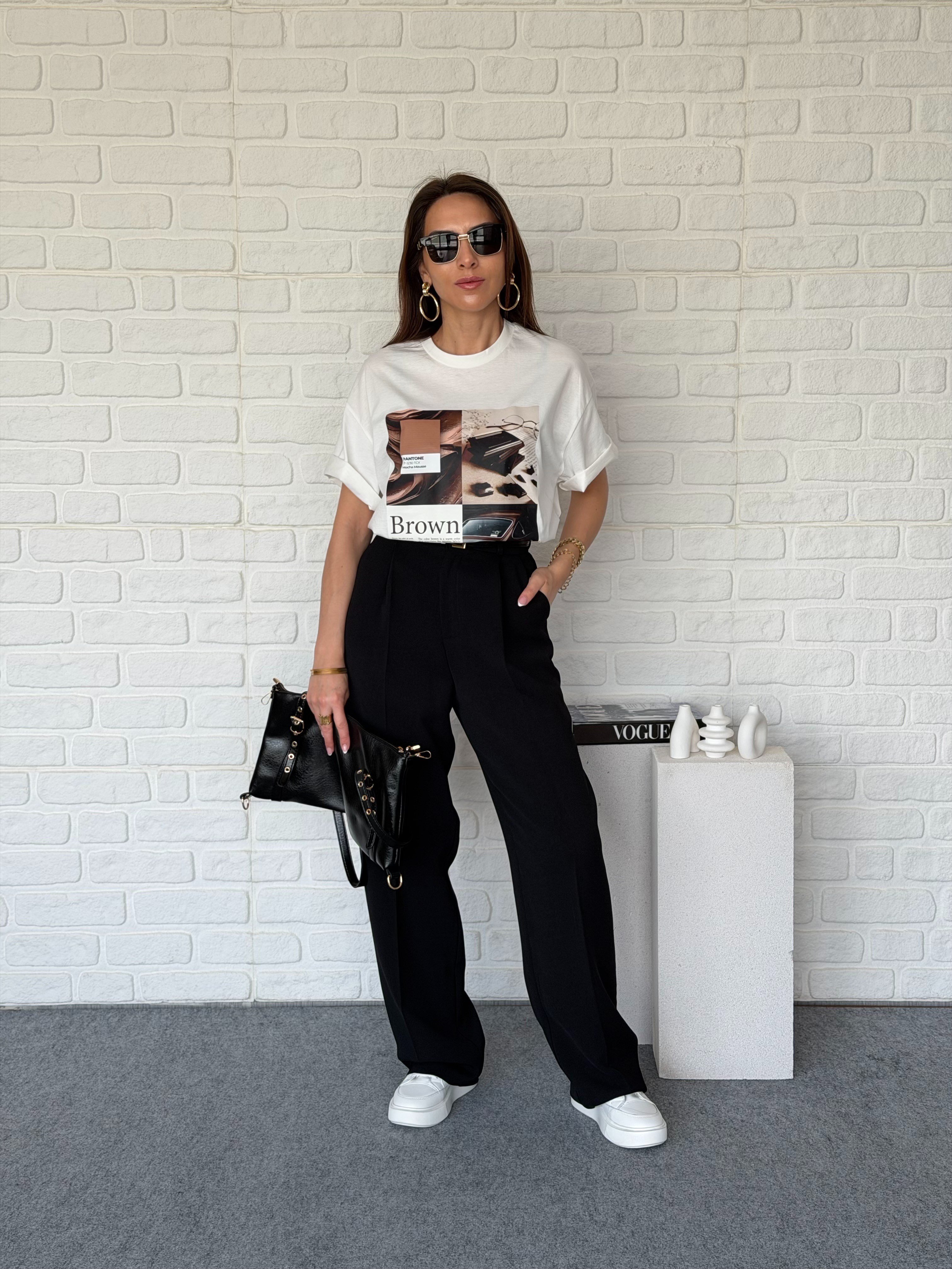 Palazzo Pantolon Siyah