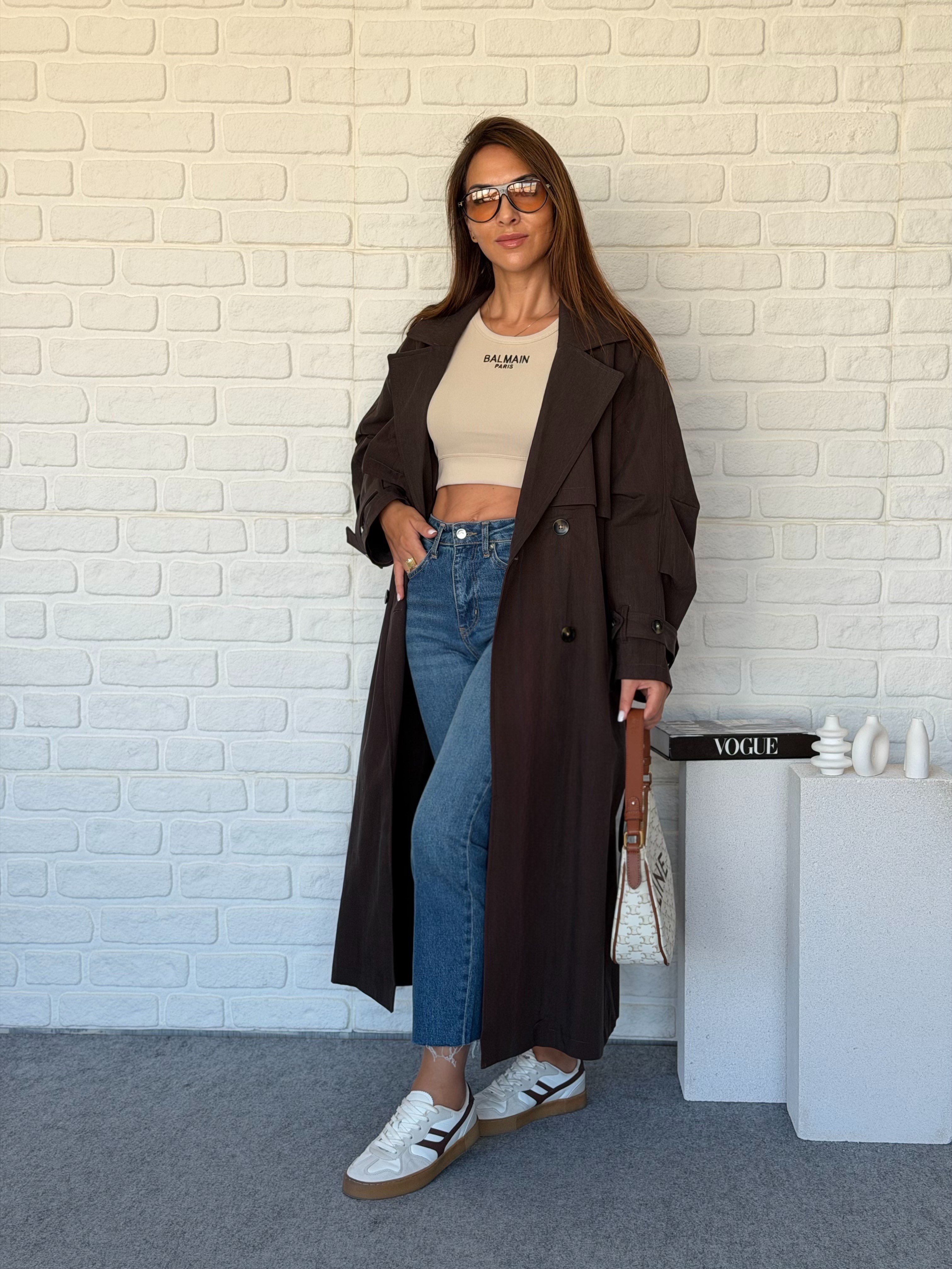 Premium Rüzgar Geçirmez Trench