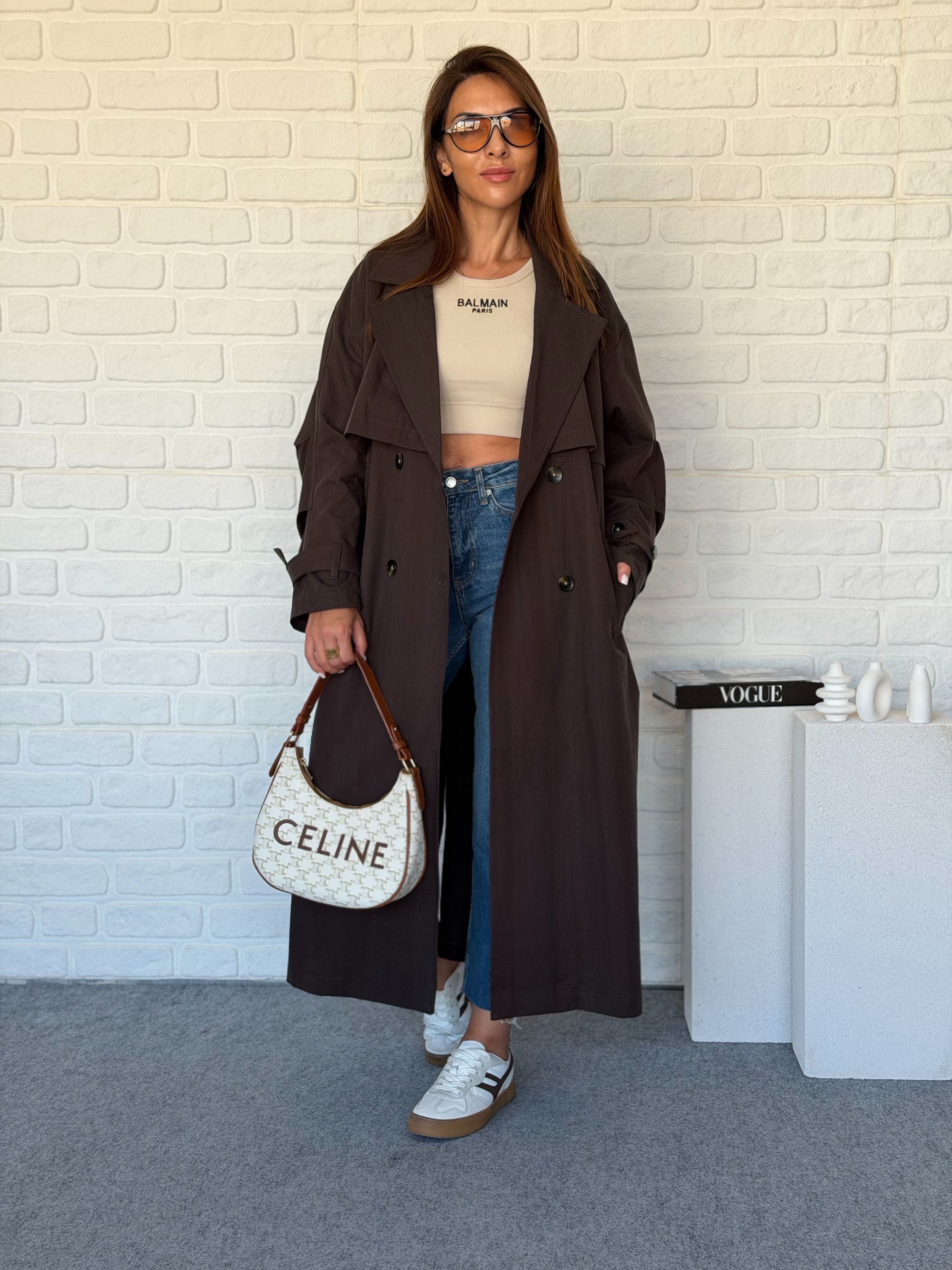 Premium Rüzgar Geçirmez Trench