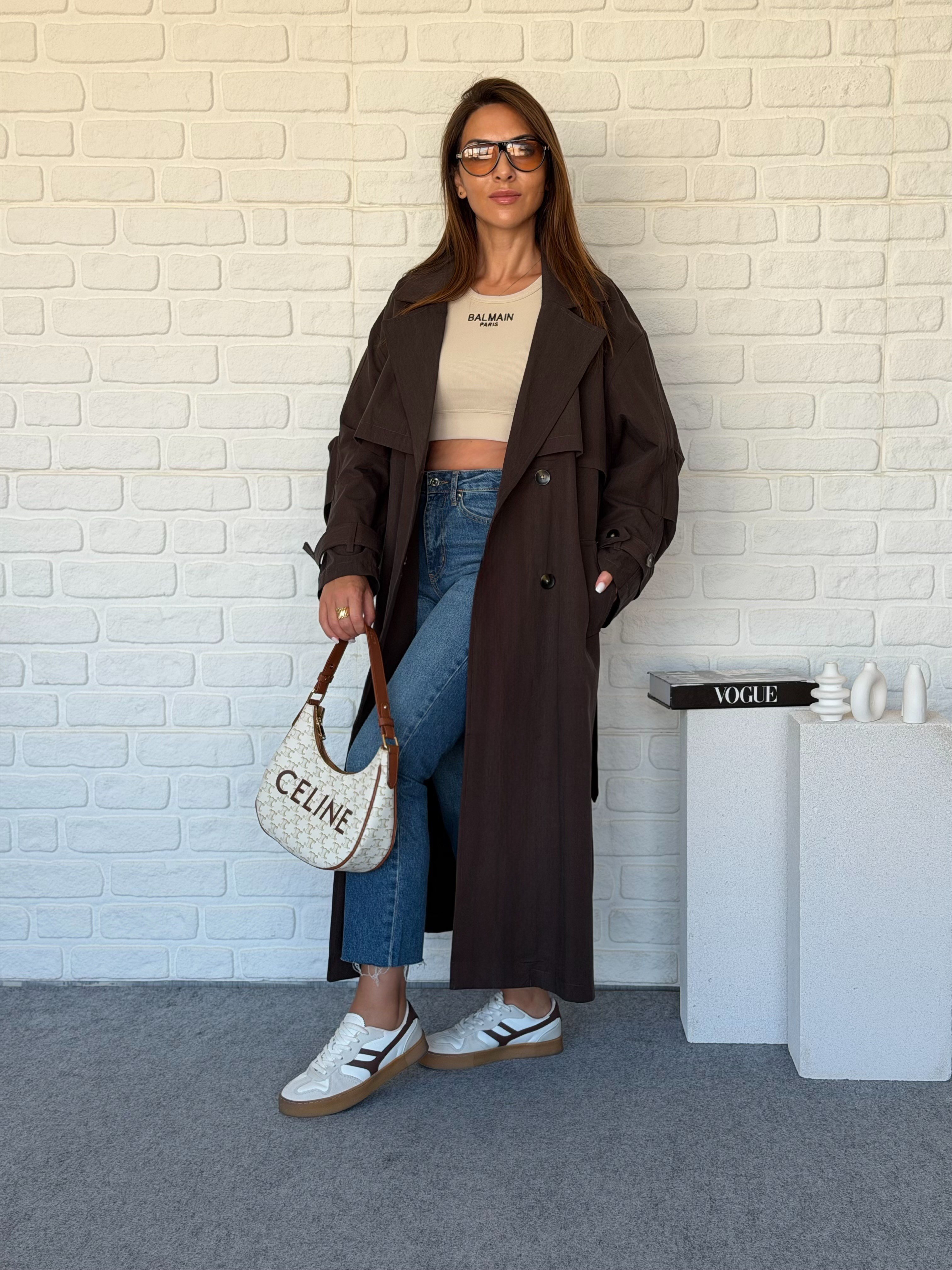 Premium Rüzgar Geçirmez Trench