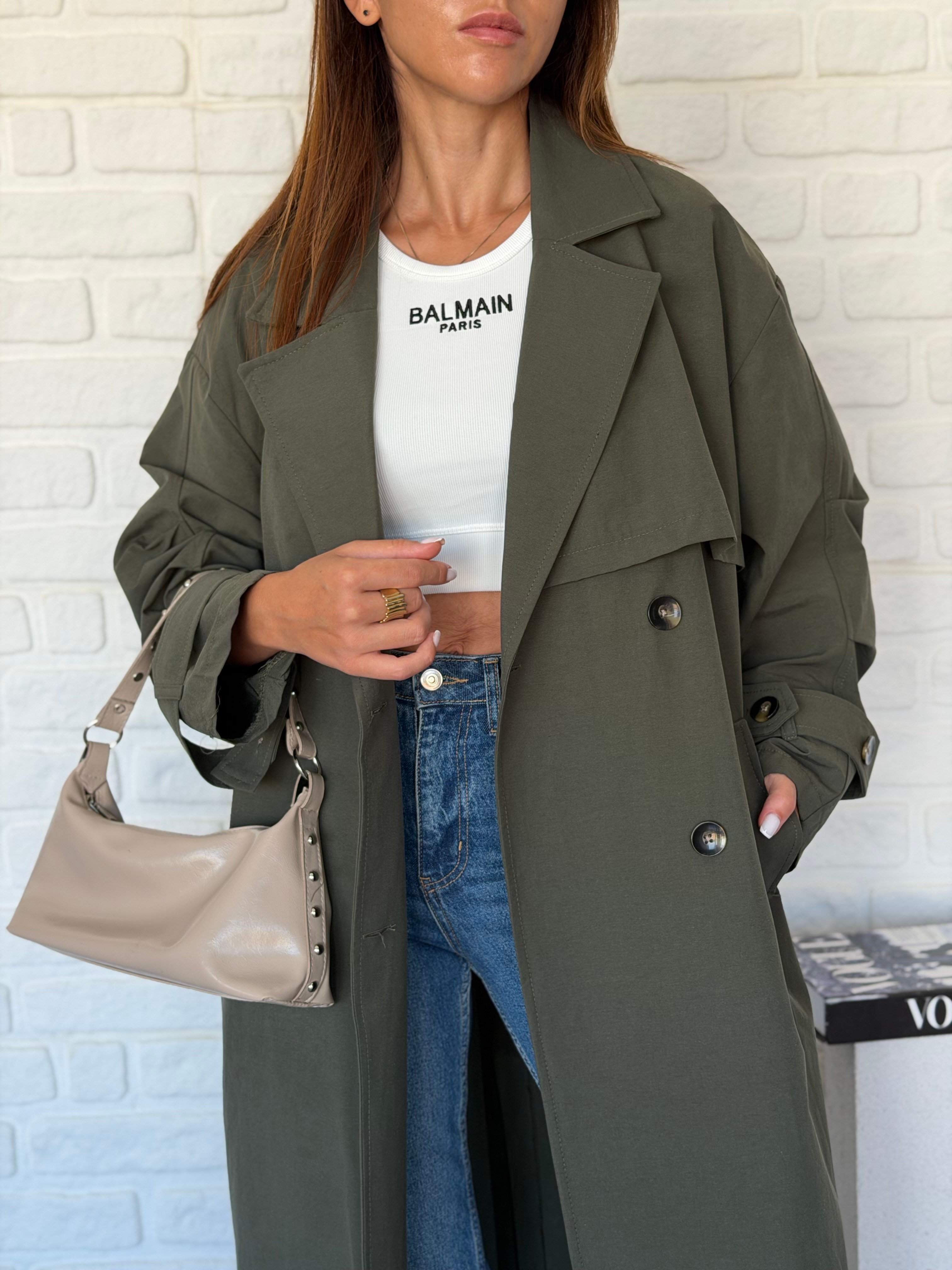 Premium Rüzgar Geçirmez Trench