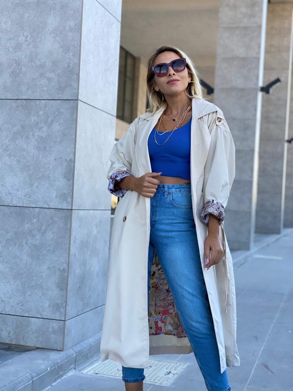 Tasarım Trench Coat