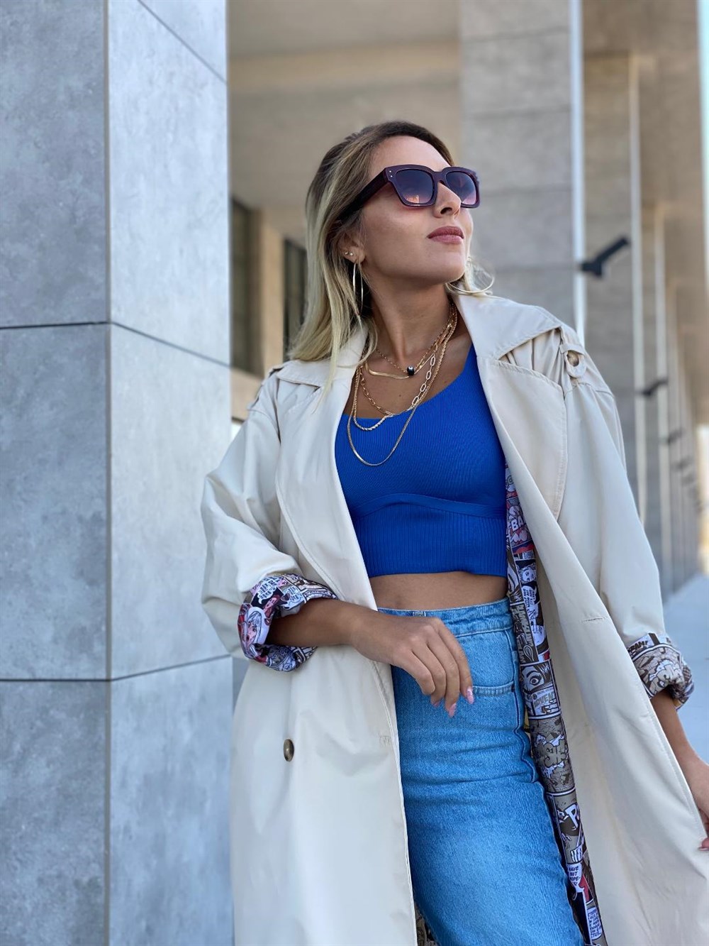 Tasarım Trench Coat