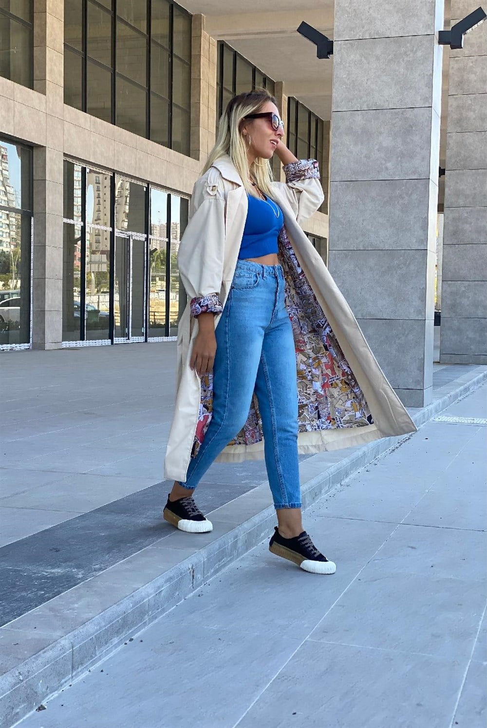 Tasarım Trench Coat