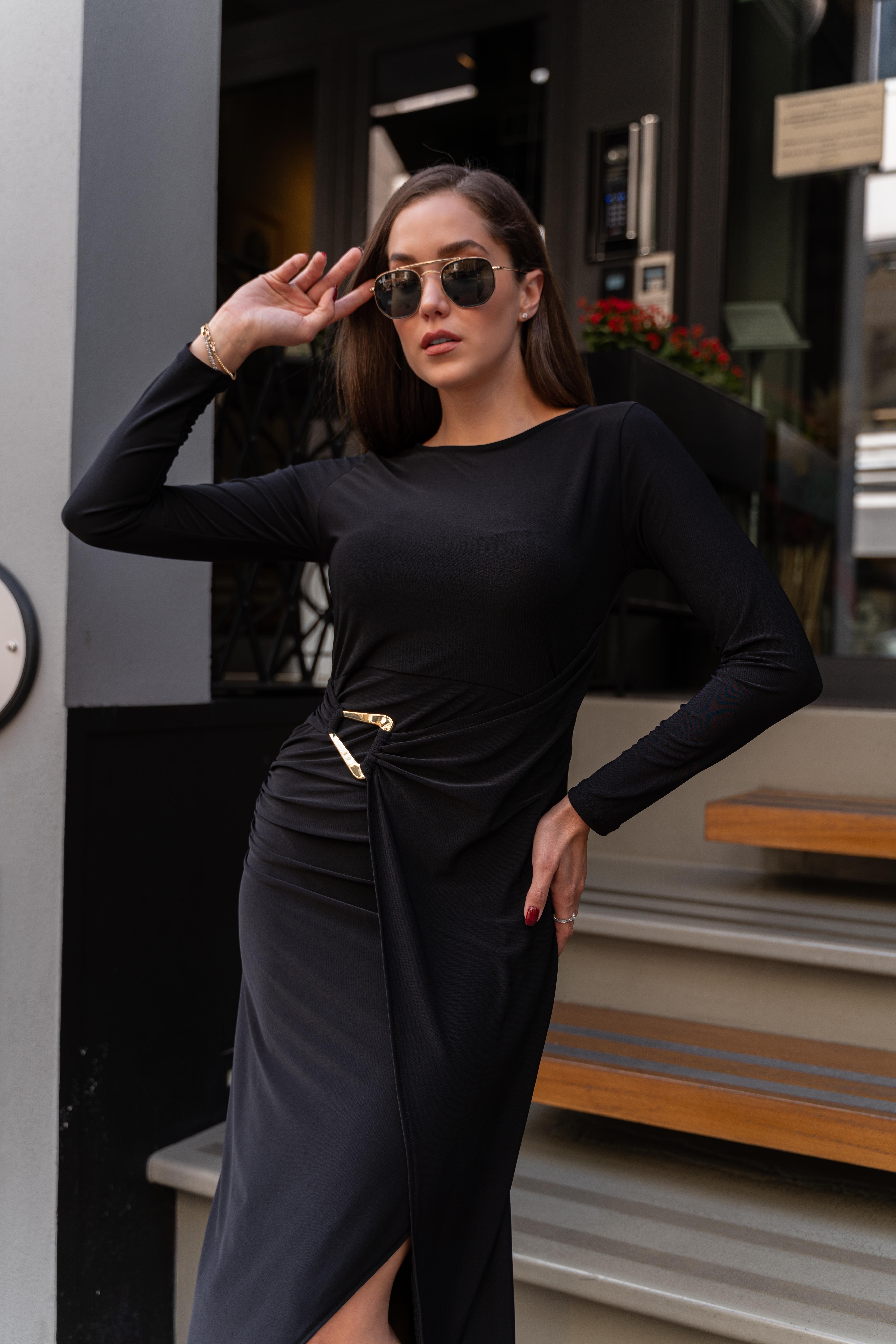 Tokalı Sandy Elbise