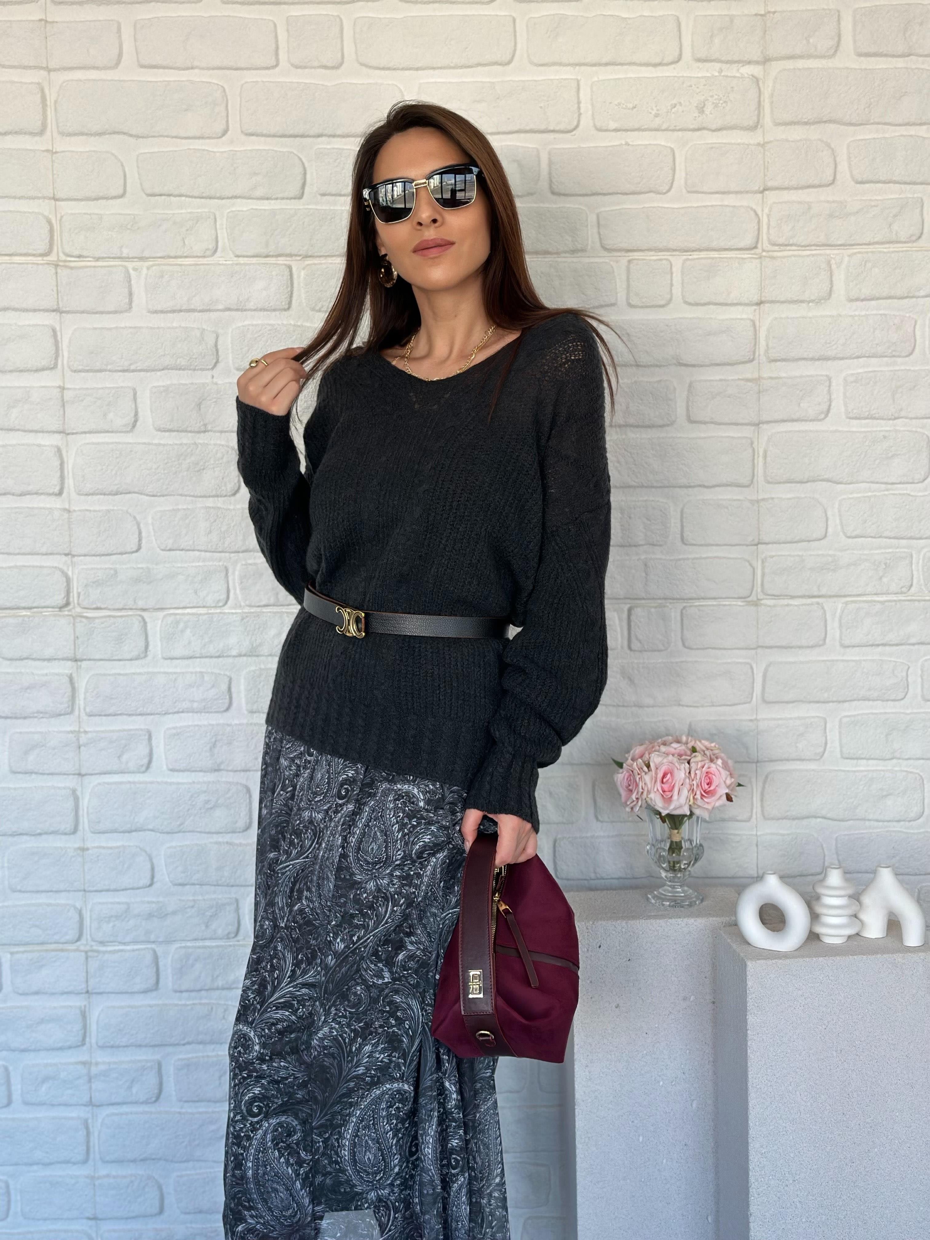 V Yaka Triko Antrasit