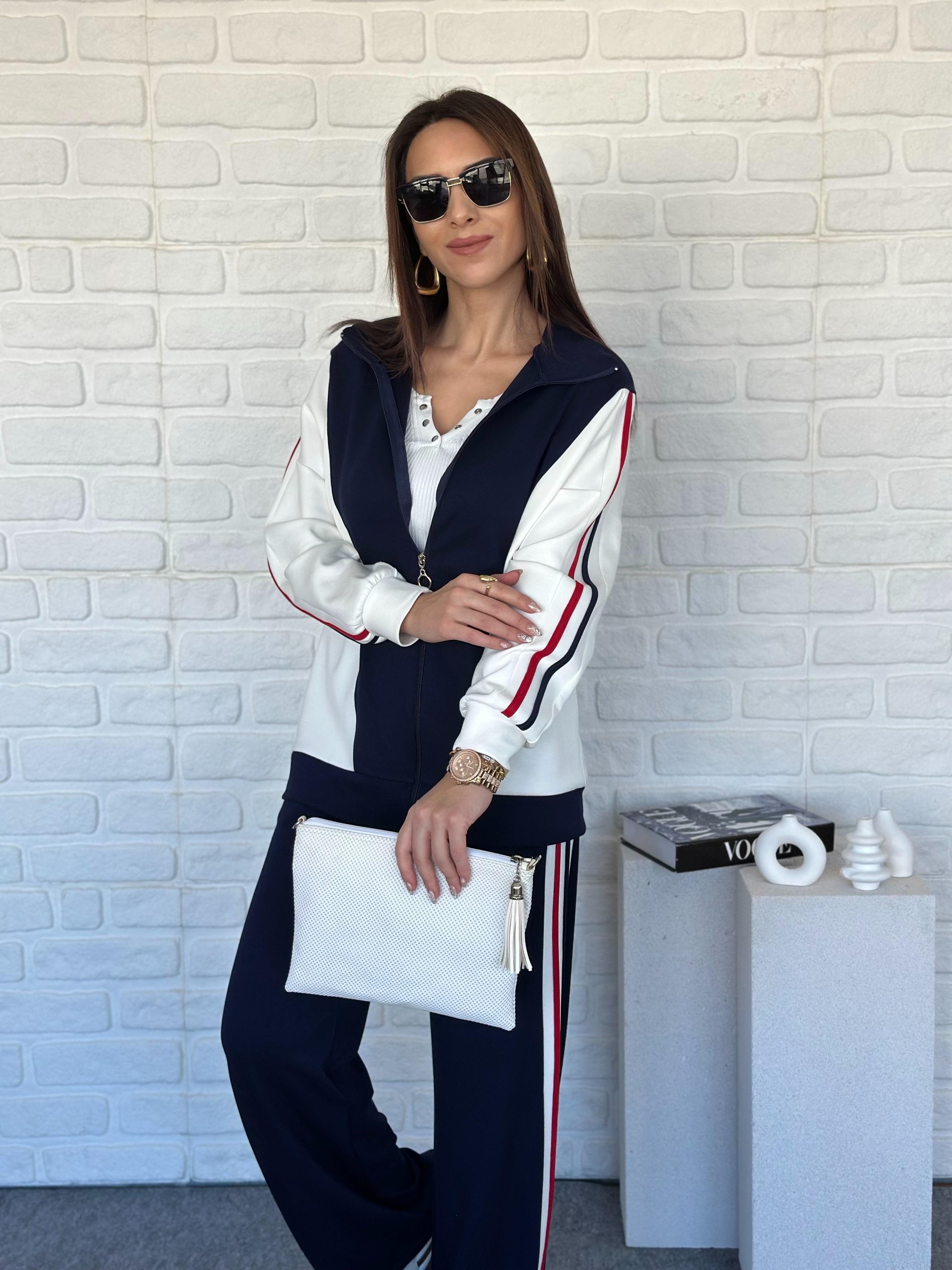 Yan Şeritli Fermuarlı  Modal Takım Laci