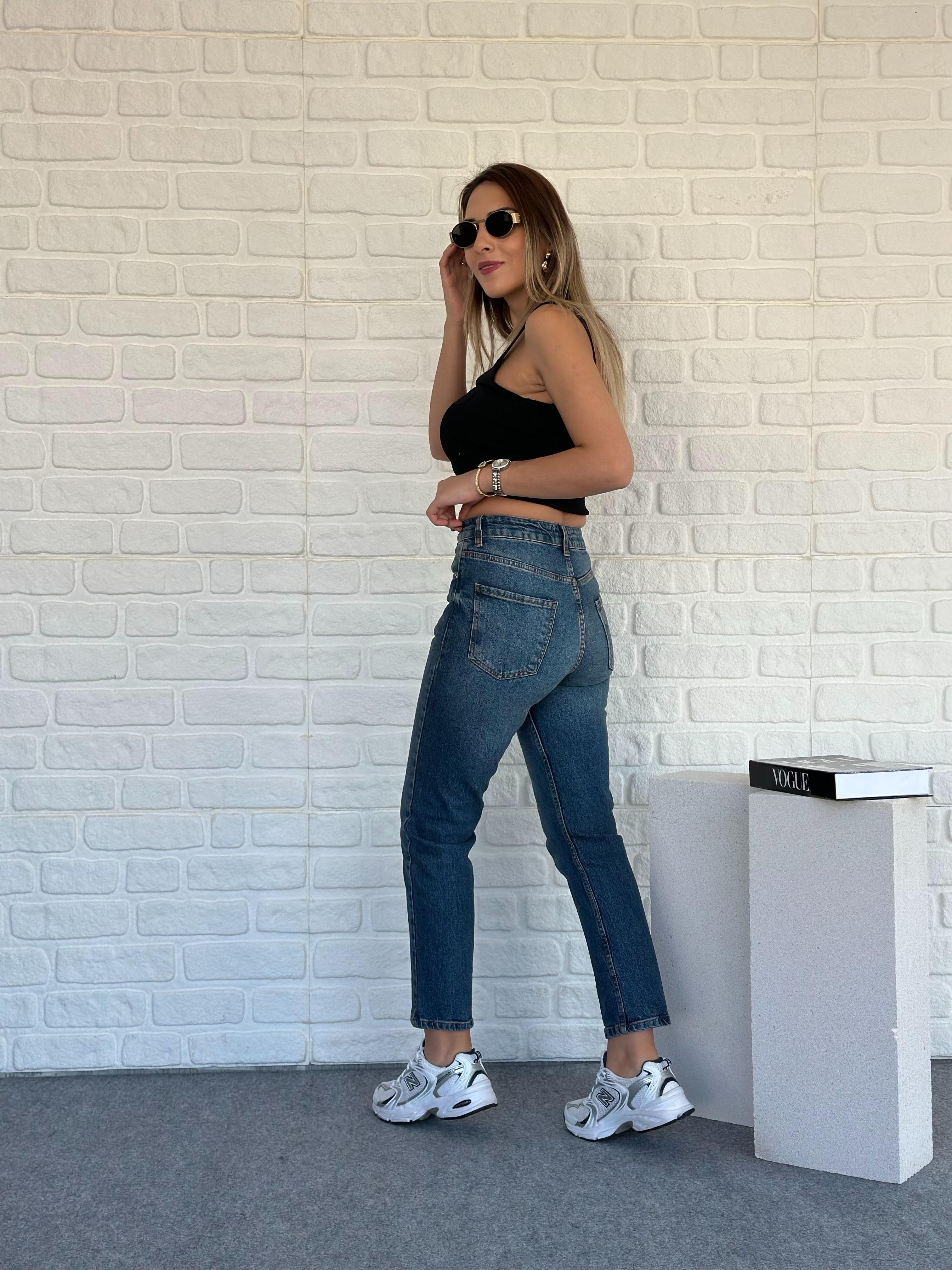 ZR Mom Jean Mavi