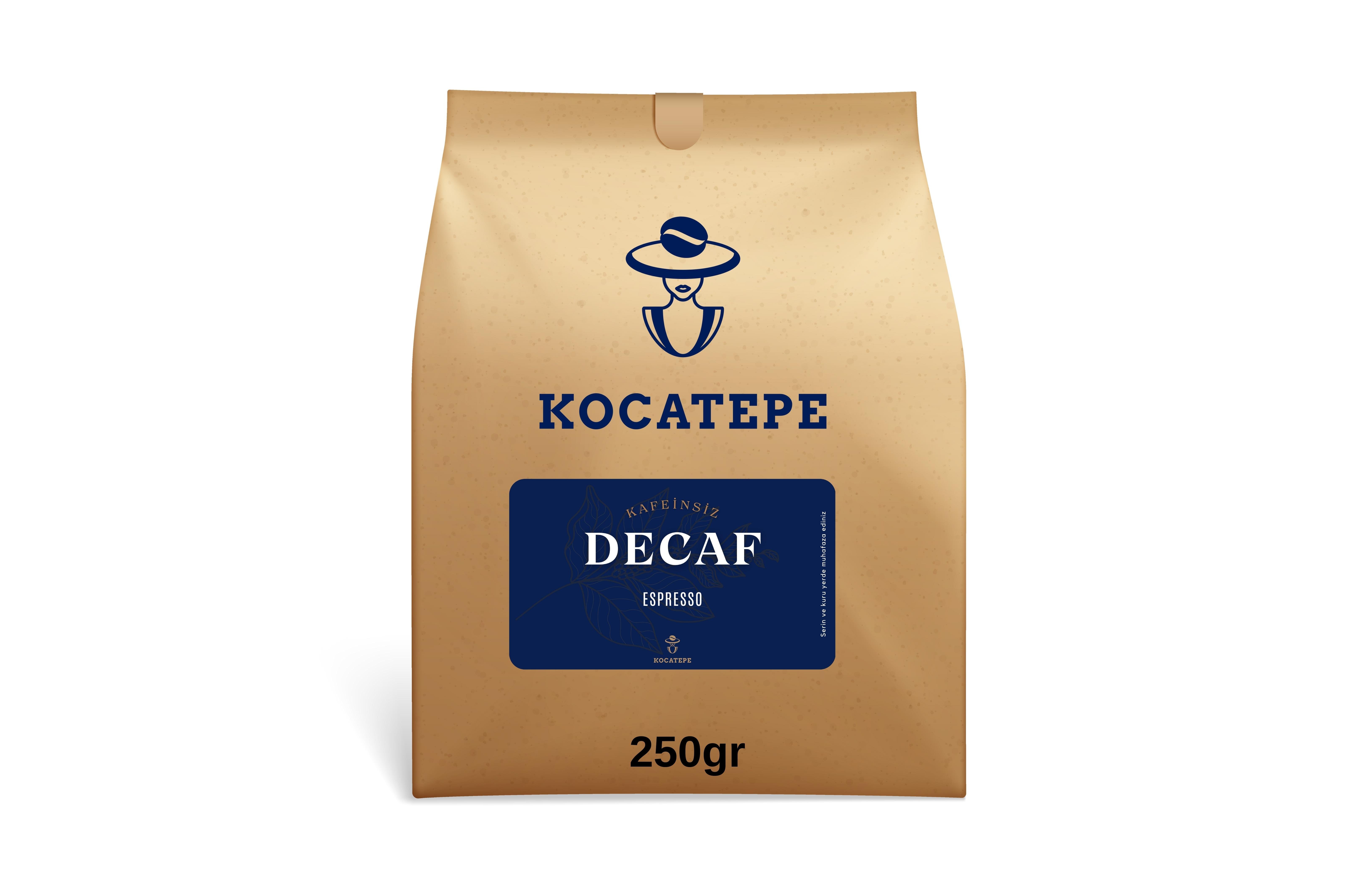 Decaf(Kafeinsiz)-Espresso 250 gr