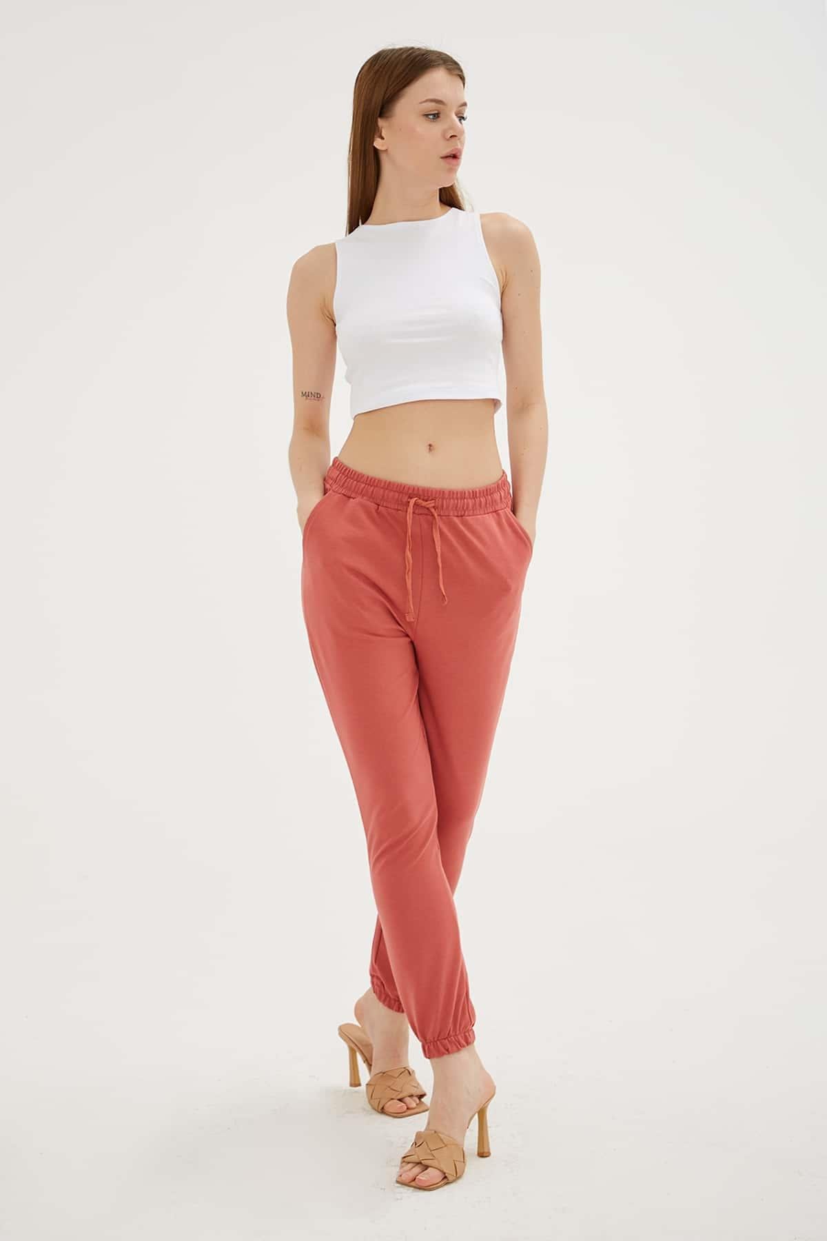 Alt Eşofman Gül Kurusu / Rose | Fashion Friends