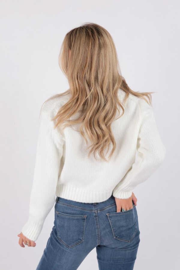 Crop Kazak Ekru | Fashion Friends