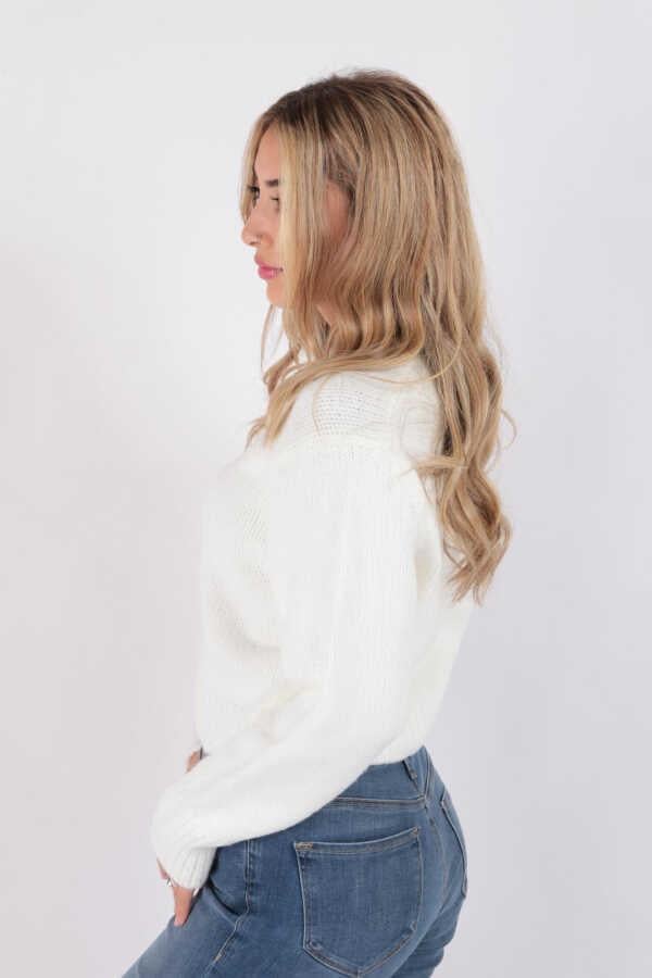 Crop Kazak Ekru | Fashion Friends