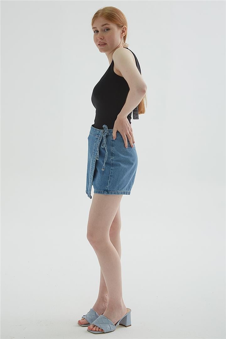 Denim Şort Etek A.Mavi | Fashion Friends