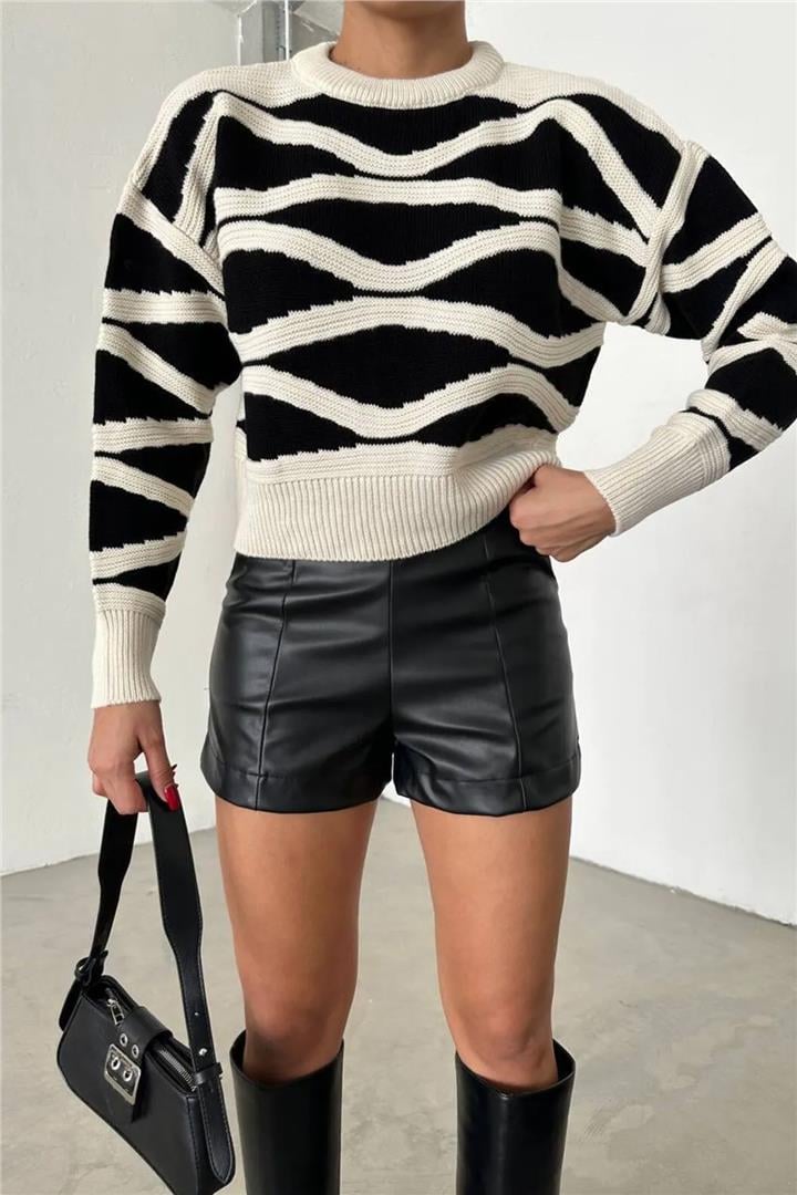 Desenli Kazak Taş | Fashion Friends