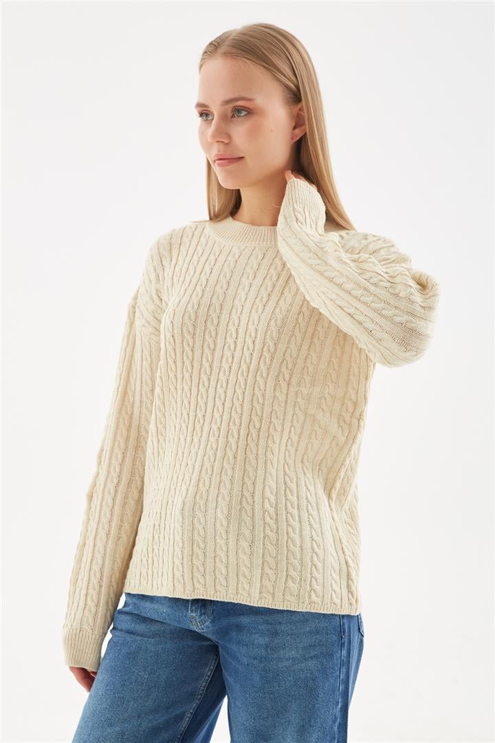 Simli Kazak Bej | Fashion Friends