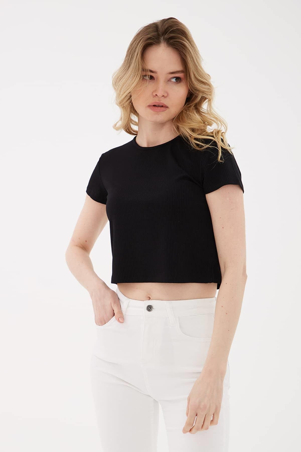 T-Shirt Siyah / Black | Markasız
