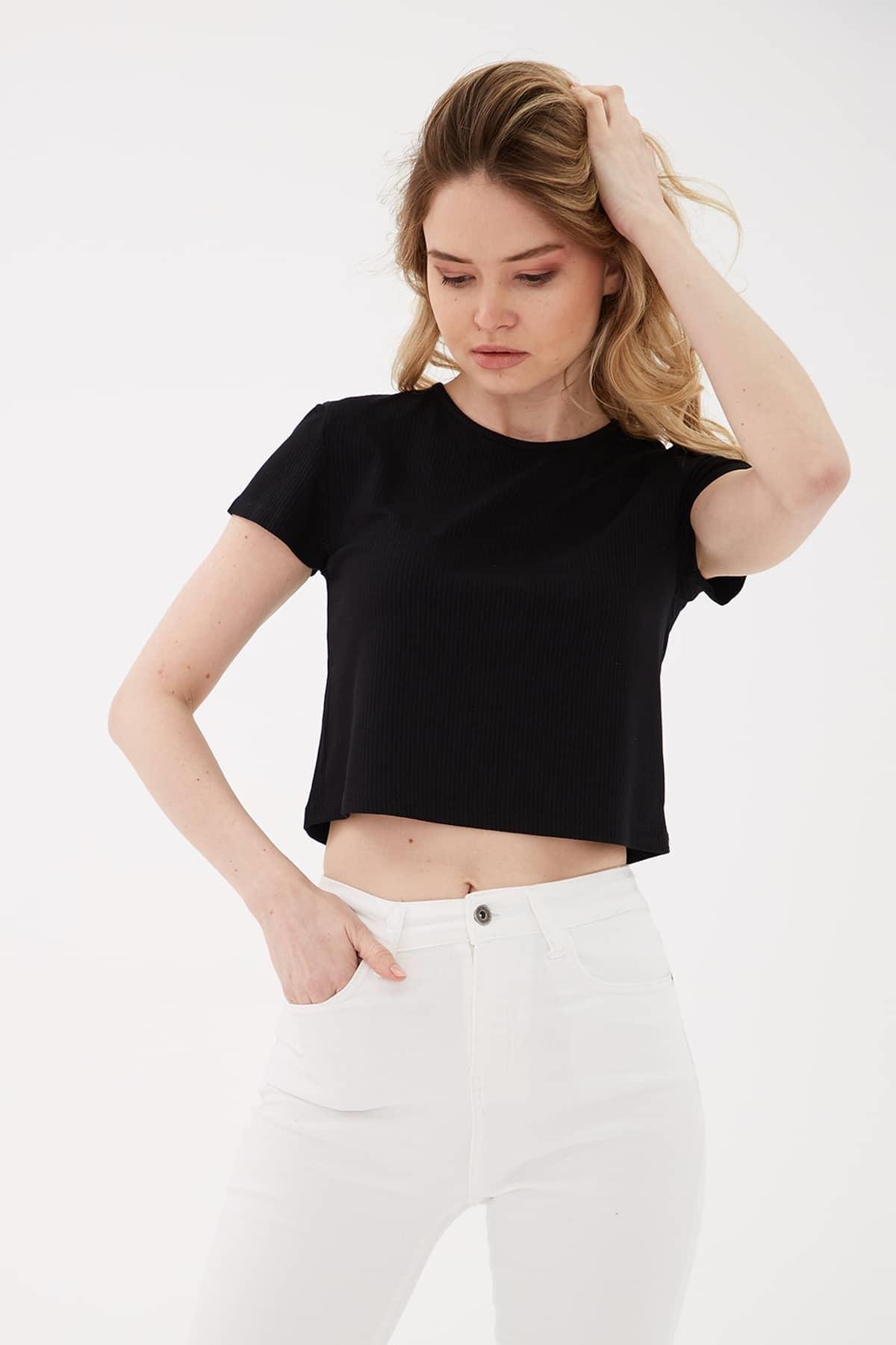T-Shirt Siyah / Black | Markasız