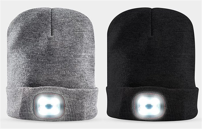 X-CAP-Led Lambalı Işıklı Bere (Siyah)