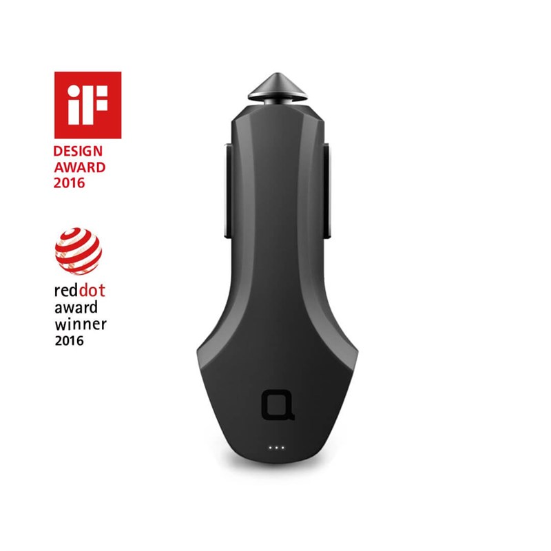 Nonda Zus Akıllı Araç Yer Bulucu Çift USB Girişli Titanyum Uçlu Araç Şarjı