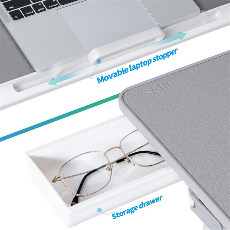 Saiji K7 Mini Laptop ve Tablet Sehpası Çalışma Masası