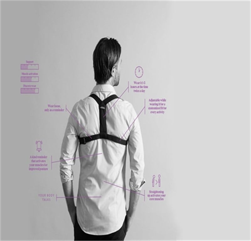 Swedish Posture Flexi -Unisex Kamburluk Önlemeye yardımcı Dik Duruş Korsesi