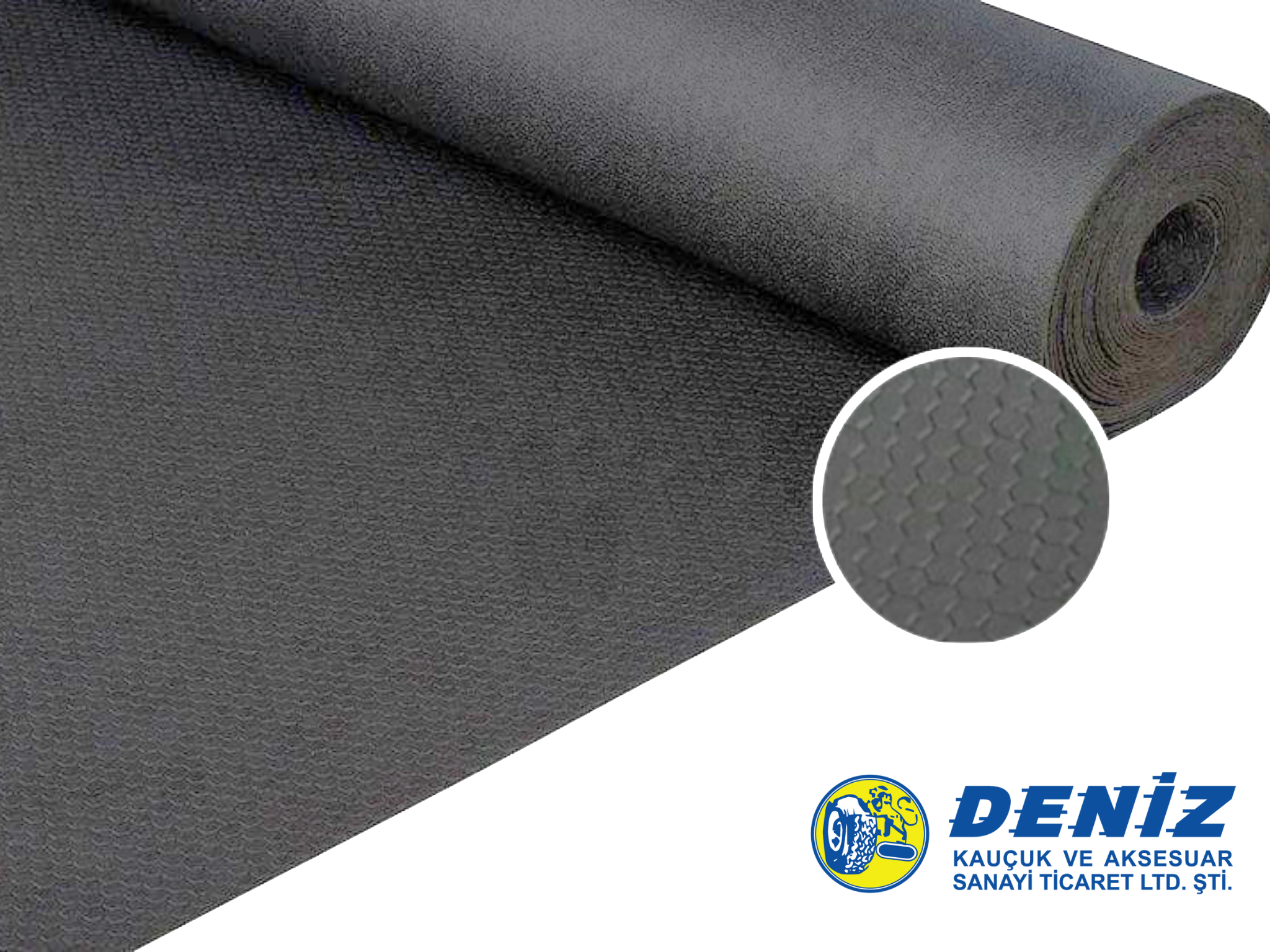 IMAGEİZOLE / YALITKAN PASPASGRİ RENK KAUÇUK İZOLE HALI 3 mm. 20 KV 1x1 m. - (YALITKAN PASPAS-DİELEKTRİK LEVHA)
