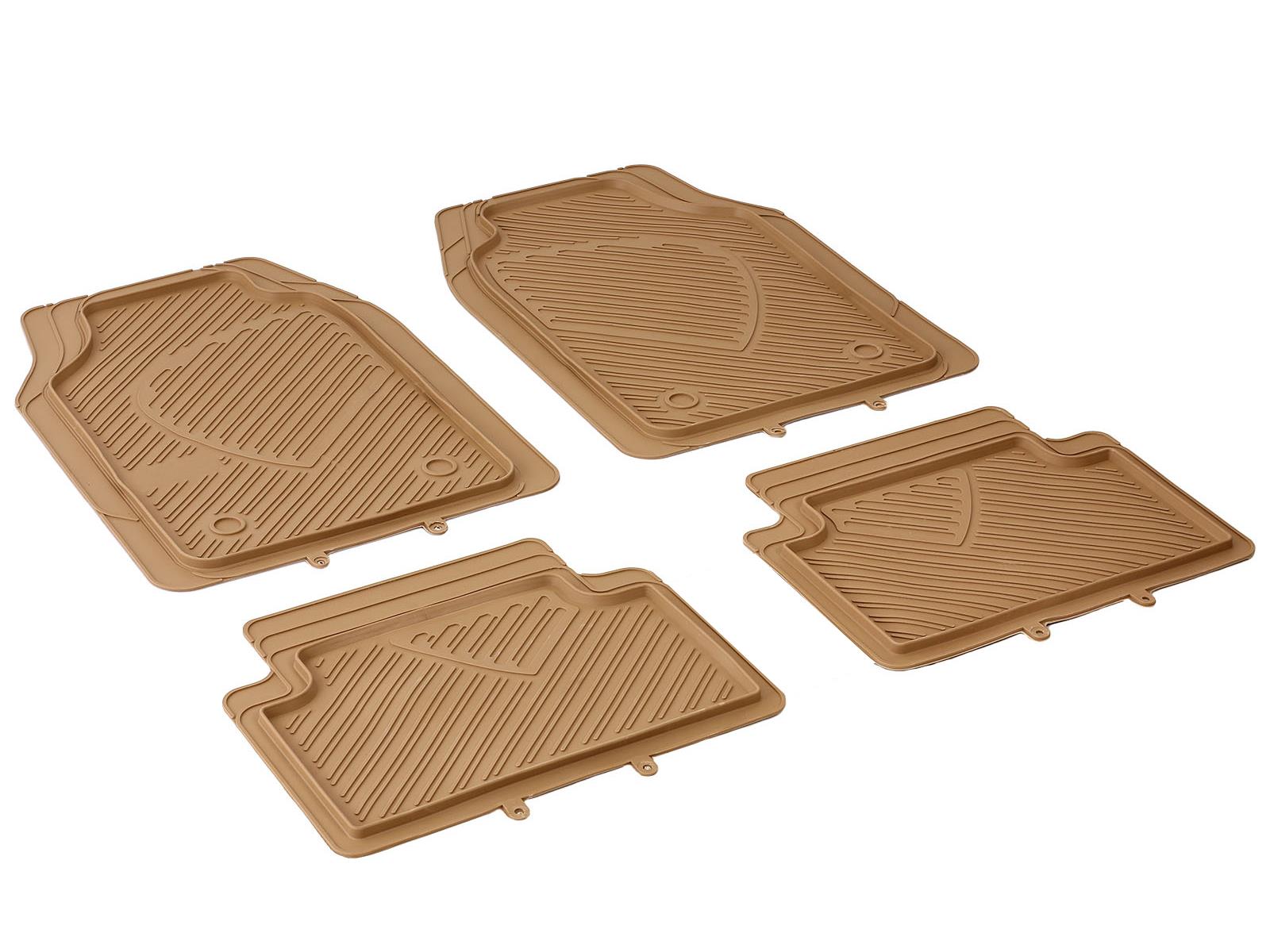 IMAGEÜNİVERSAL UYUMLU KAUÇUK OTO PASPASLARIIMAGE 4 SEASON HAVUZLU (TÜM MODELLER) 3D PLUS ÜNİVERSAL KAUÇUK PASPAS BEJ