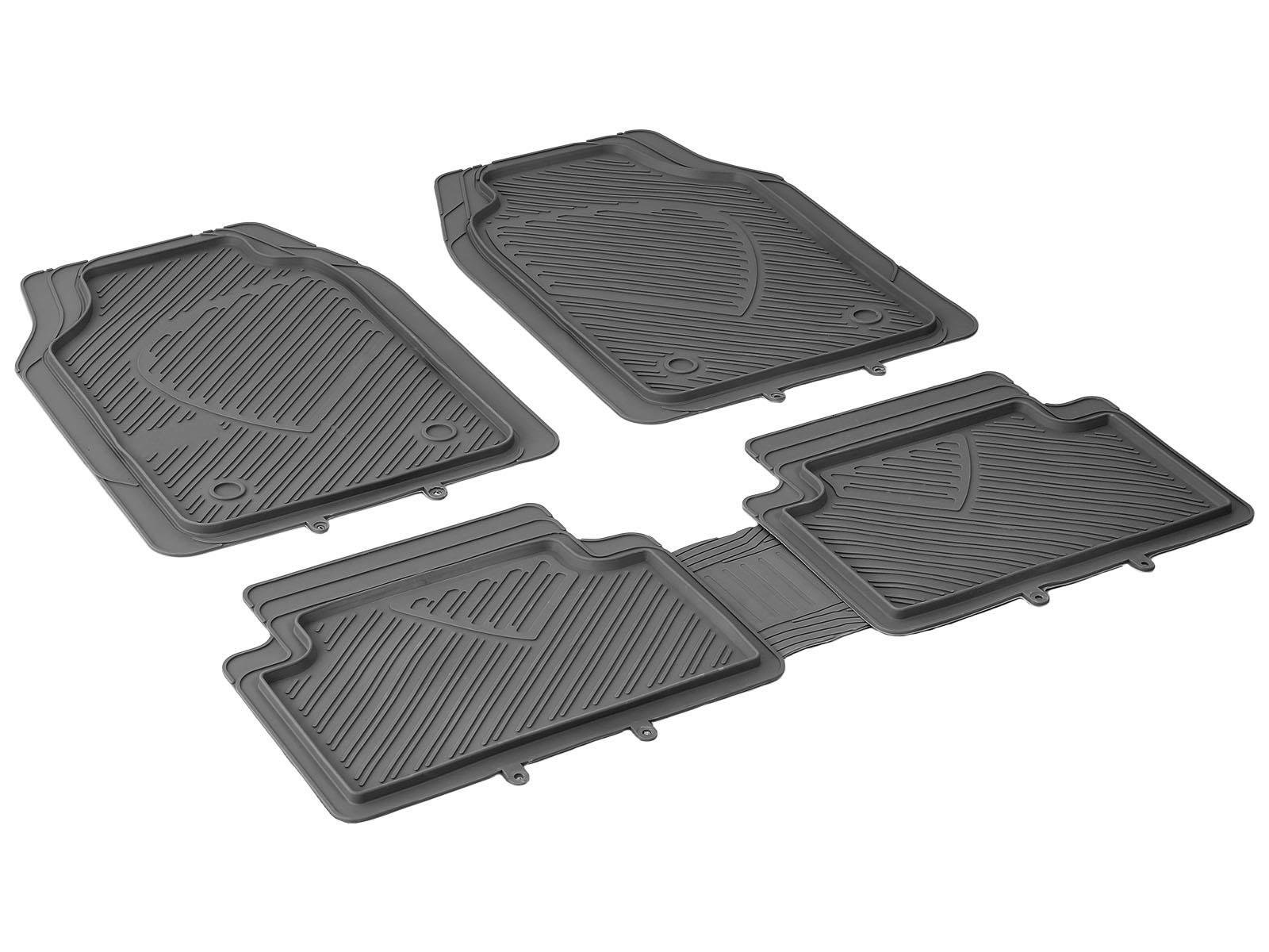 IMAGEÜNİVERSAL UYUMLU KAUÇUK OTO PASPASLARIIMAGE 4 SEASON PLUS HAVUZLU (TÜM MODELLER) 3D PLUS ÜNİVERSAL KAUÇUK PASPAS GRİ