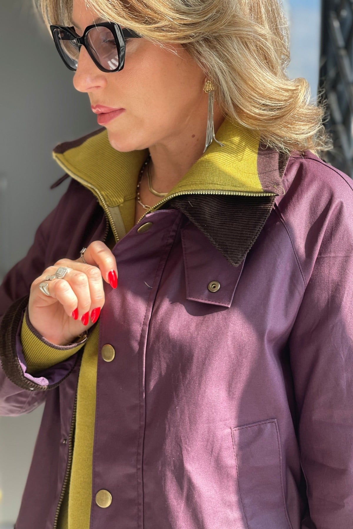 Barbour Detay Mürdüm Ceket
