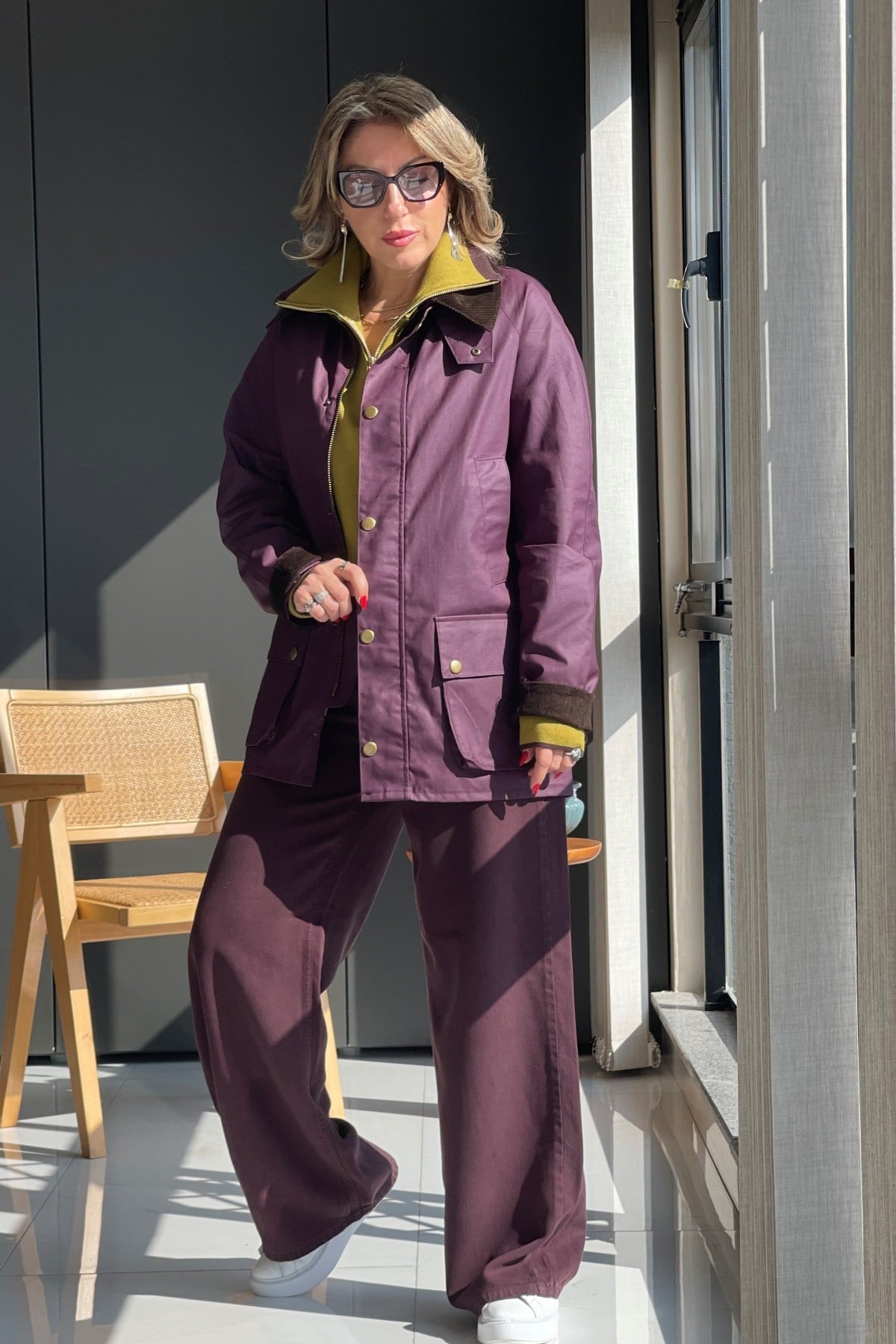 Barbour Detay Mürdüm Ceket
