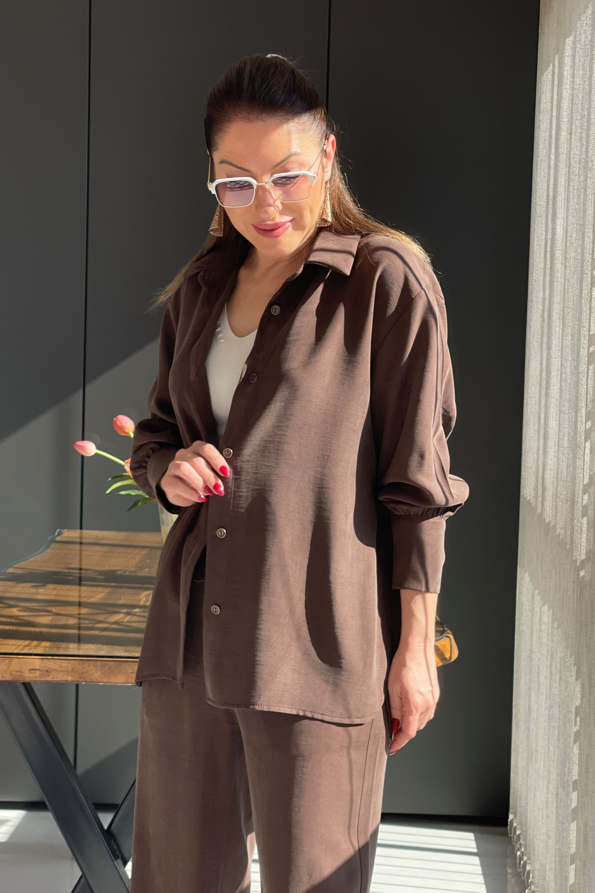 Barbour Kahve Takım