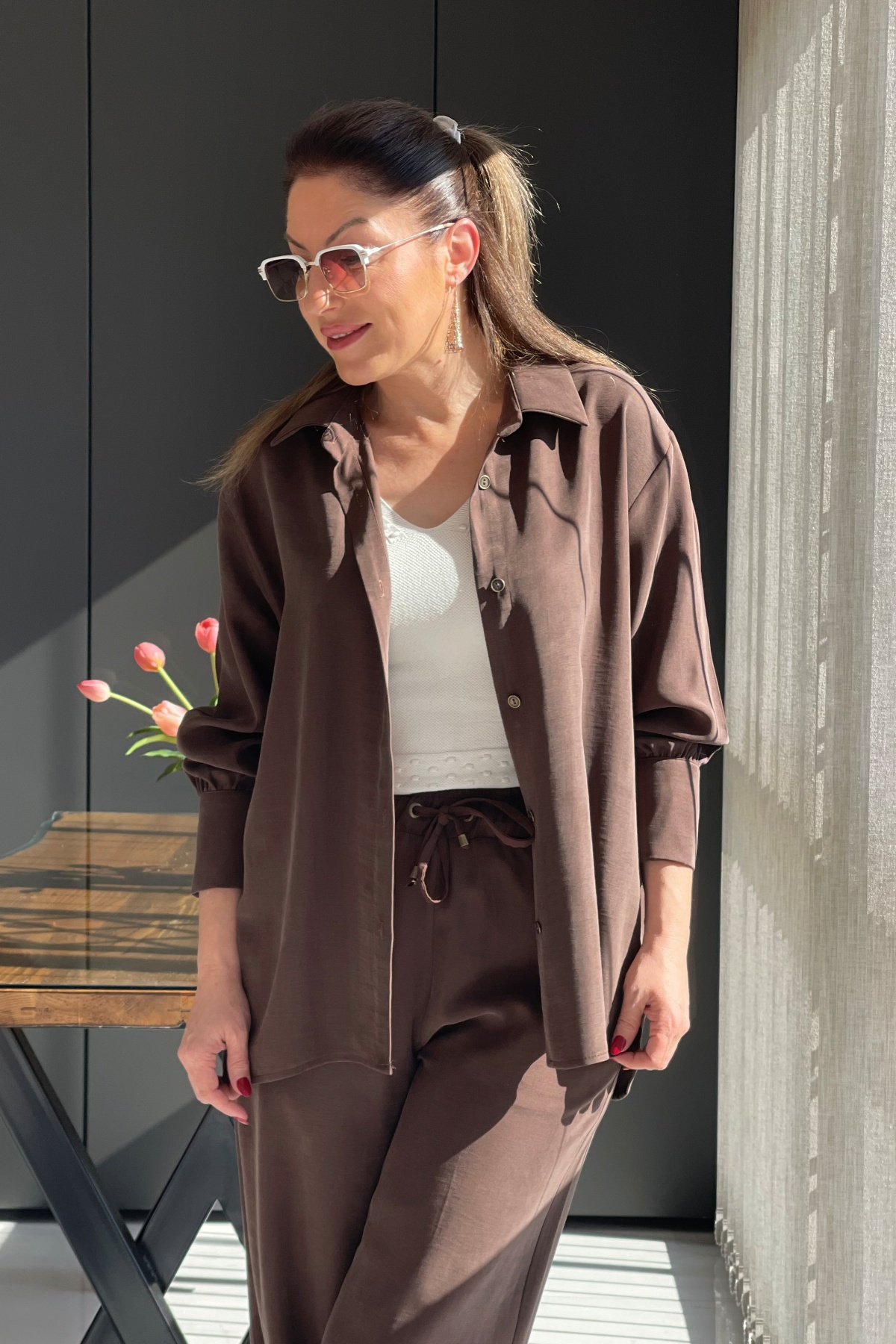 Barbour Kahve Takım